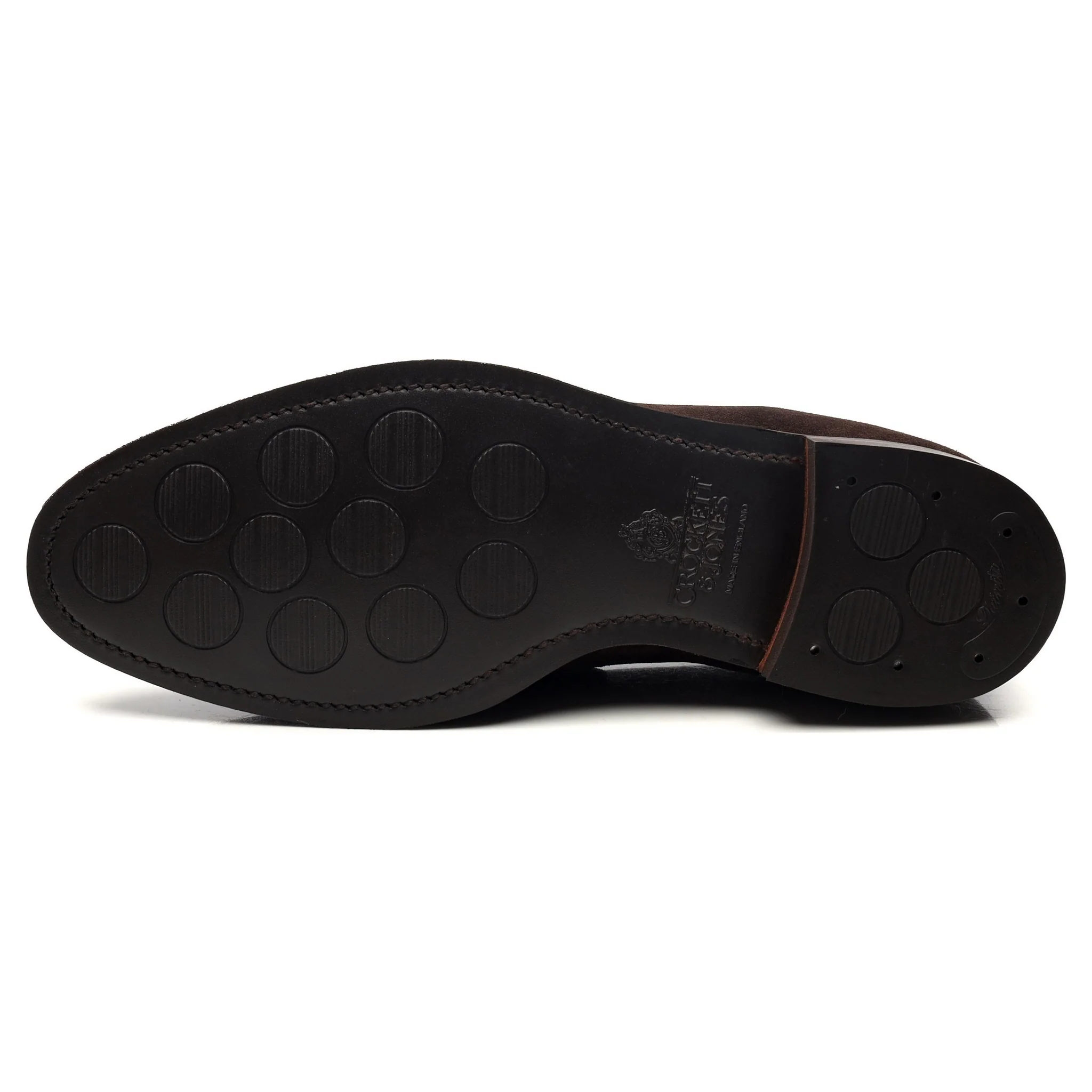 'Sydney' Dark Brown Suede Loafers UK 8 E - Image 10
