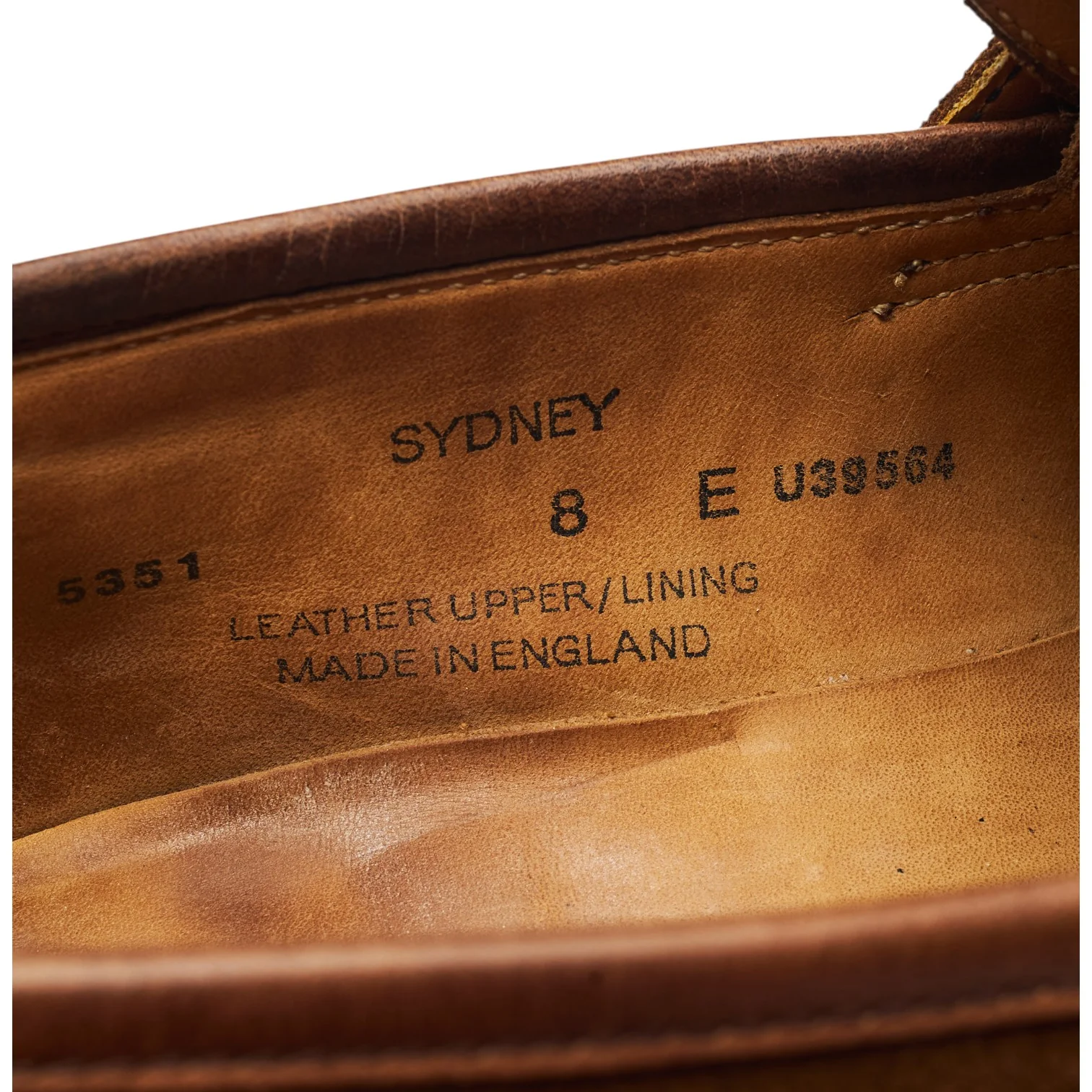 'Sydney' Snuff Brown Suede Loafers UK 8 E - Image 7