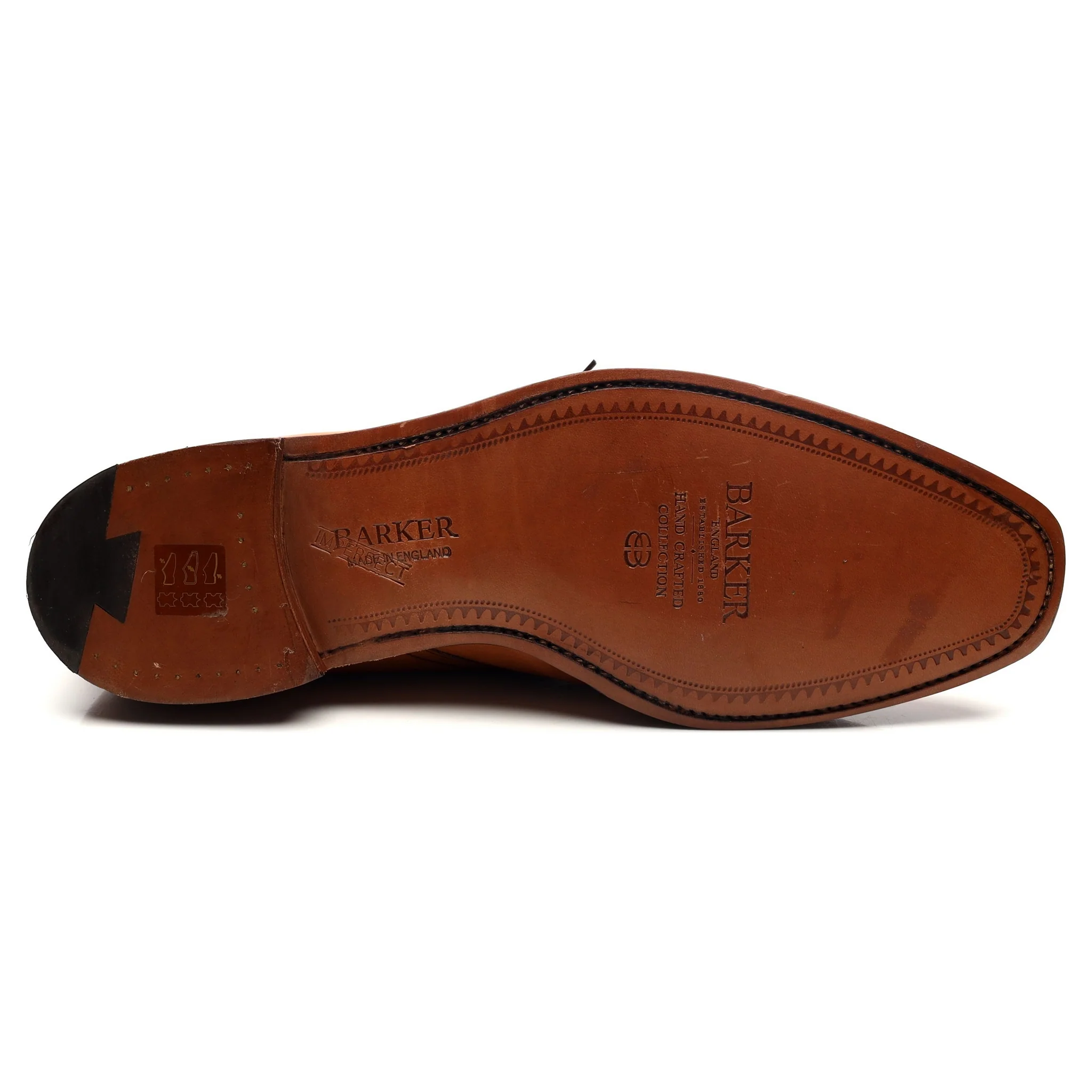 Tan Brown Leather Chukka Boots UK 10.5 FX - Image 11