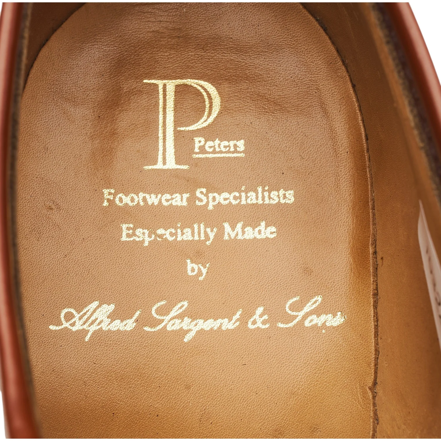 Tan Brown Leather Derby UK 7 G - Image 6