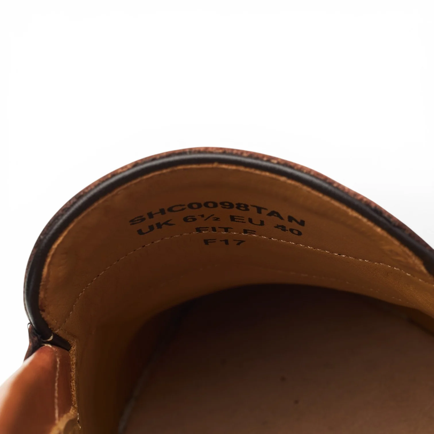 Tan Brown Leather Loafers UK 6.5 F - Image 7