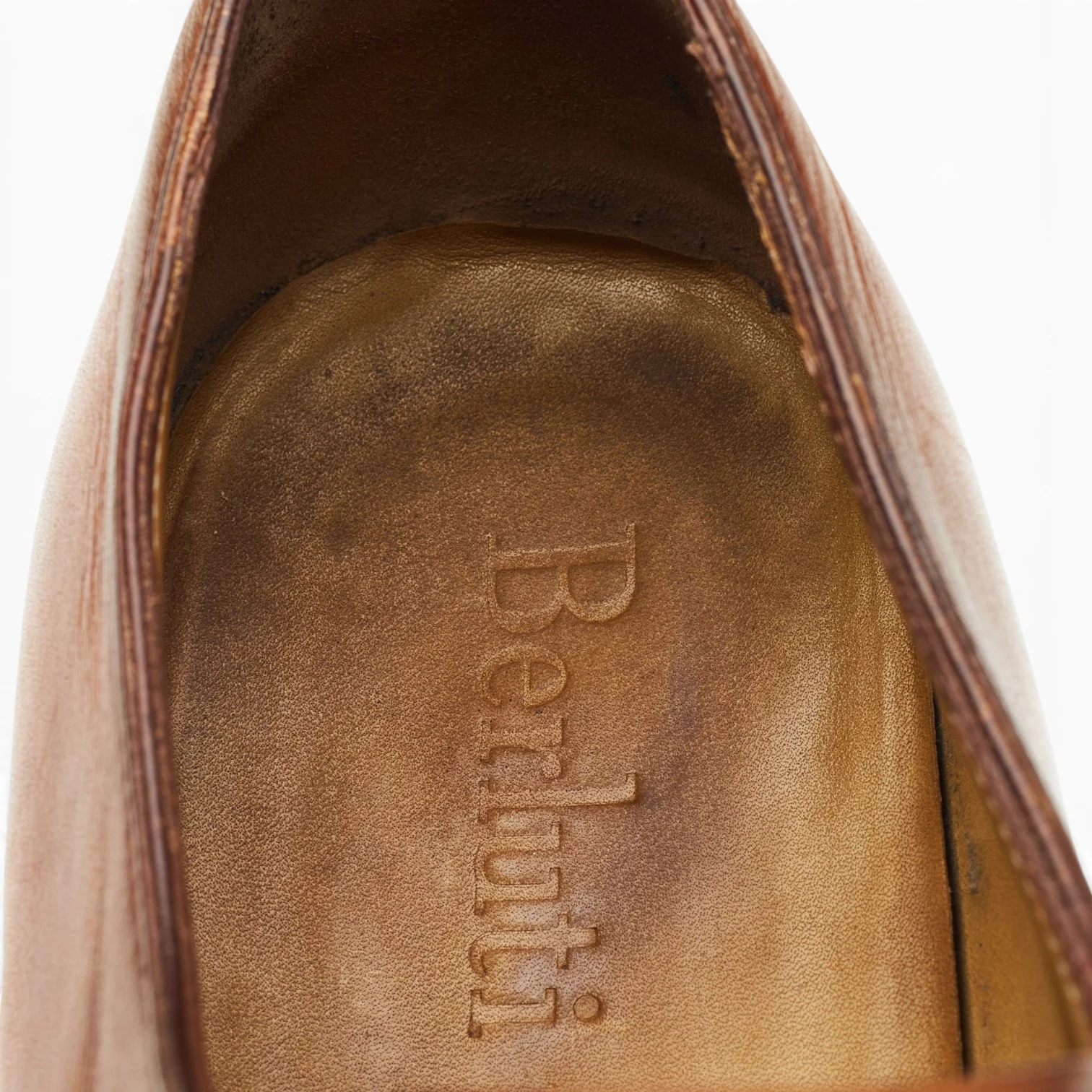 Tan Brown Leather Monk Strap UK 8.5 - Image 7