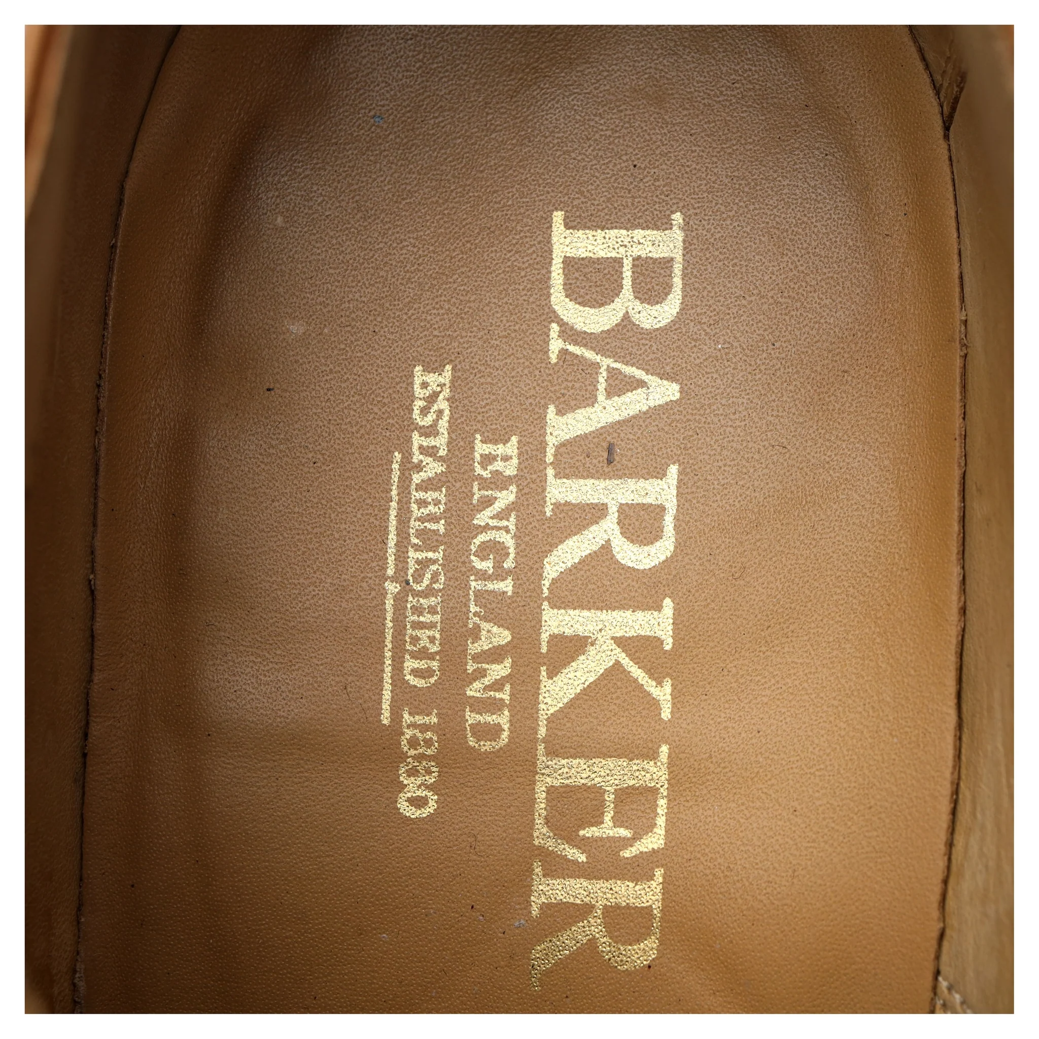 'Malton' Tan Brown Leather Oxford Brogues UK 7 F - Image 6