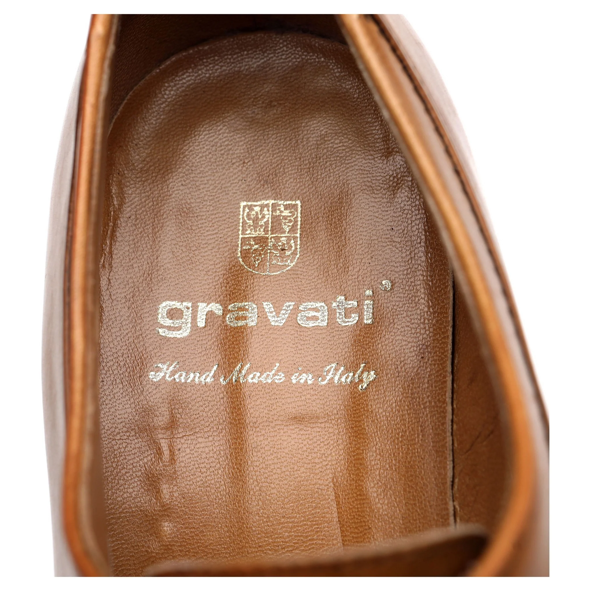 Tan Brown Leather Oxford UK 10 US 10.5 - Image 7