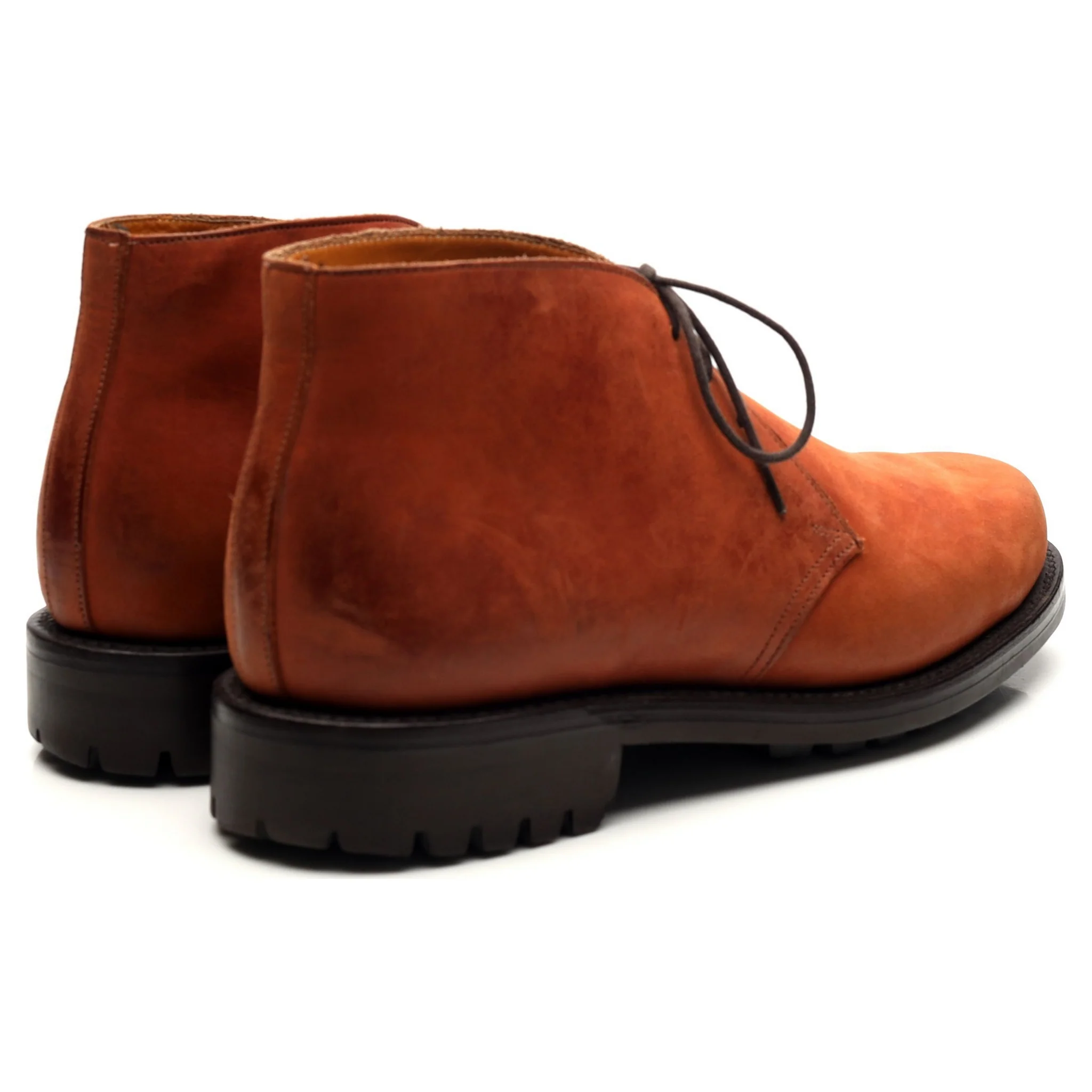 Tan Brown Nubuck Chukka Boots UK 7 F - Image 5