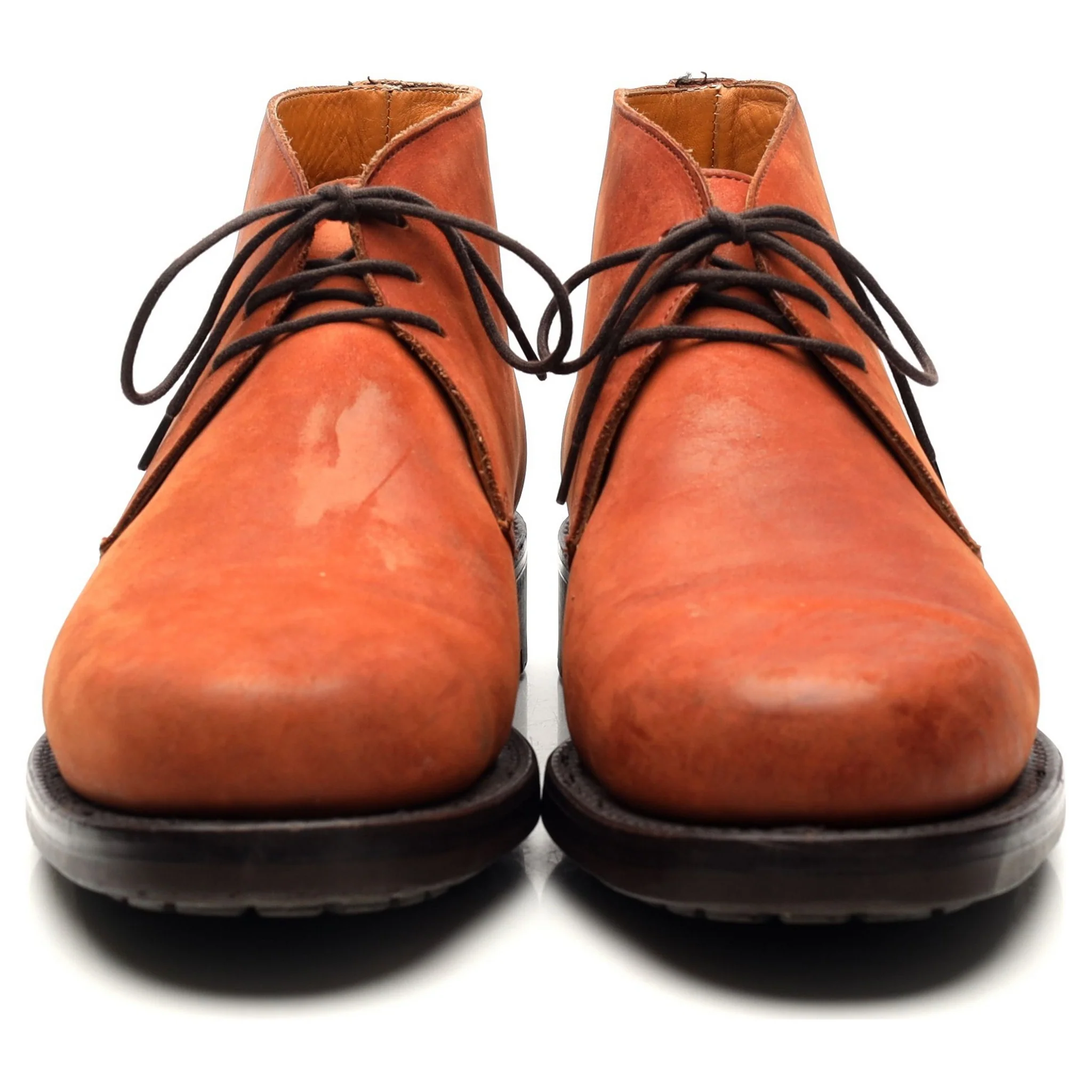 Tan Brown Nubuck Chukka Boots UK 7 F - Image 8