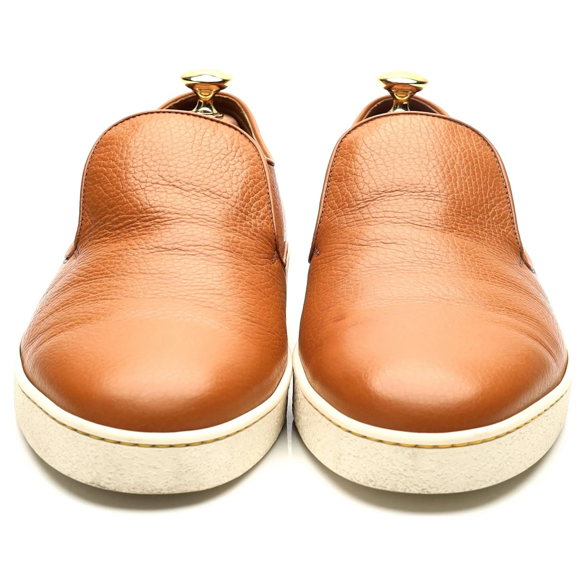 'Haven' Tan Brown Slip-on Sneakers UK 8.5 - Image 9