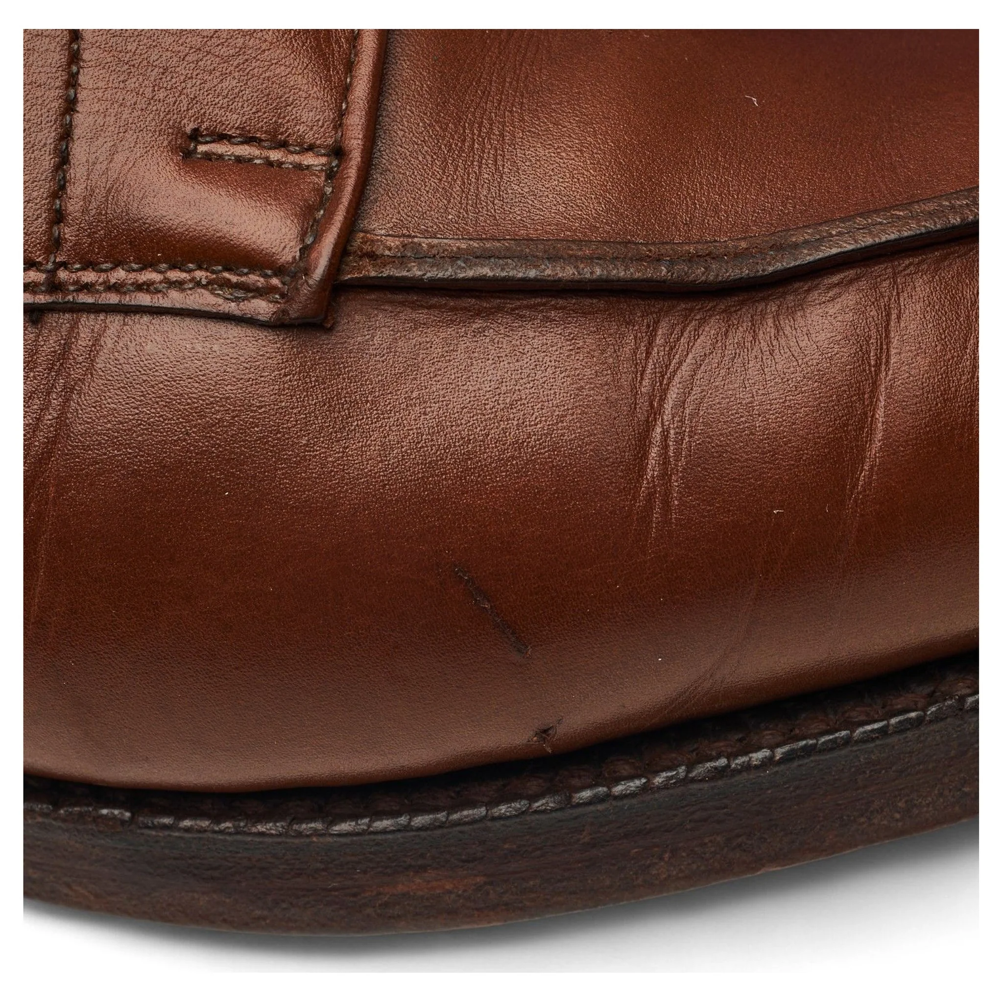 Tan Brown Split Toe Derby UK 8 E - Image 7