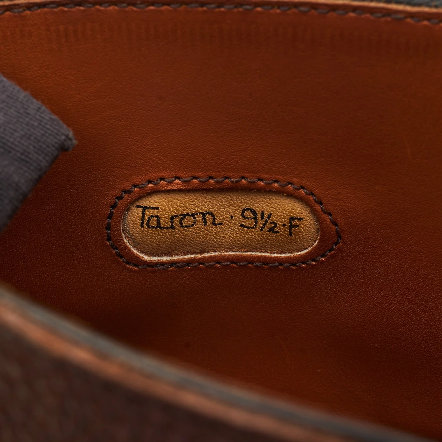 'Taron' Brown Grain Leather Boots UK 9.5 F - Image 7
