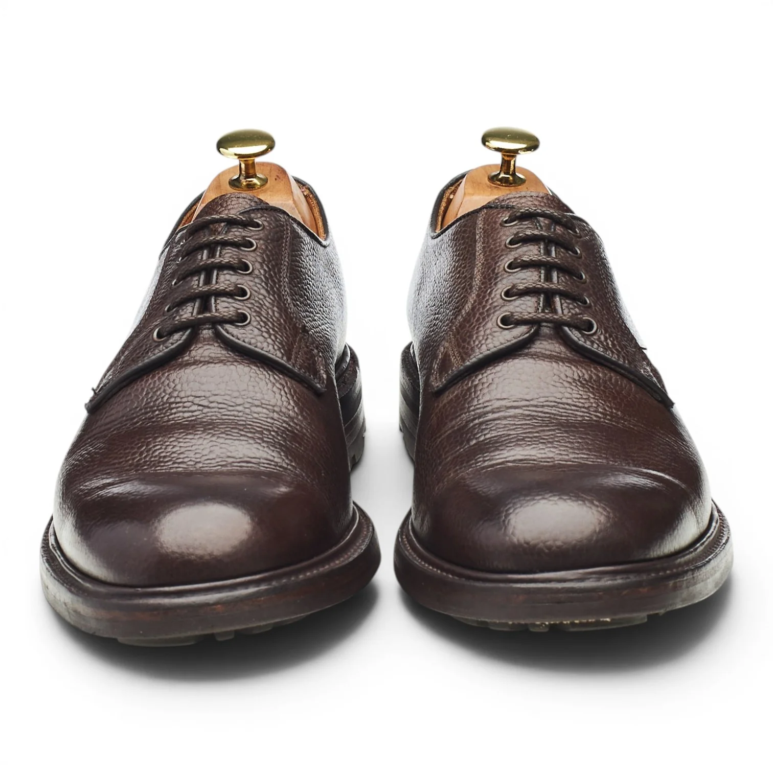 'Teign ll' Dark Brown Leather Derby UK 8.5 F - Image 2
