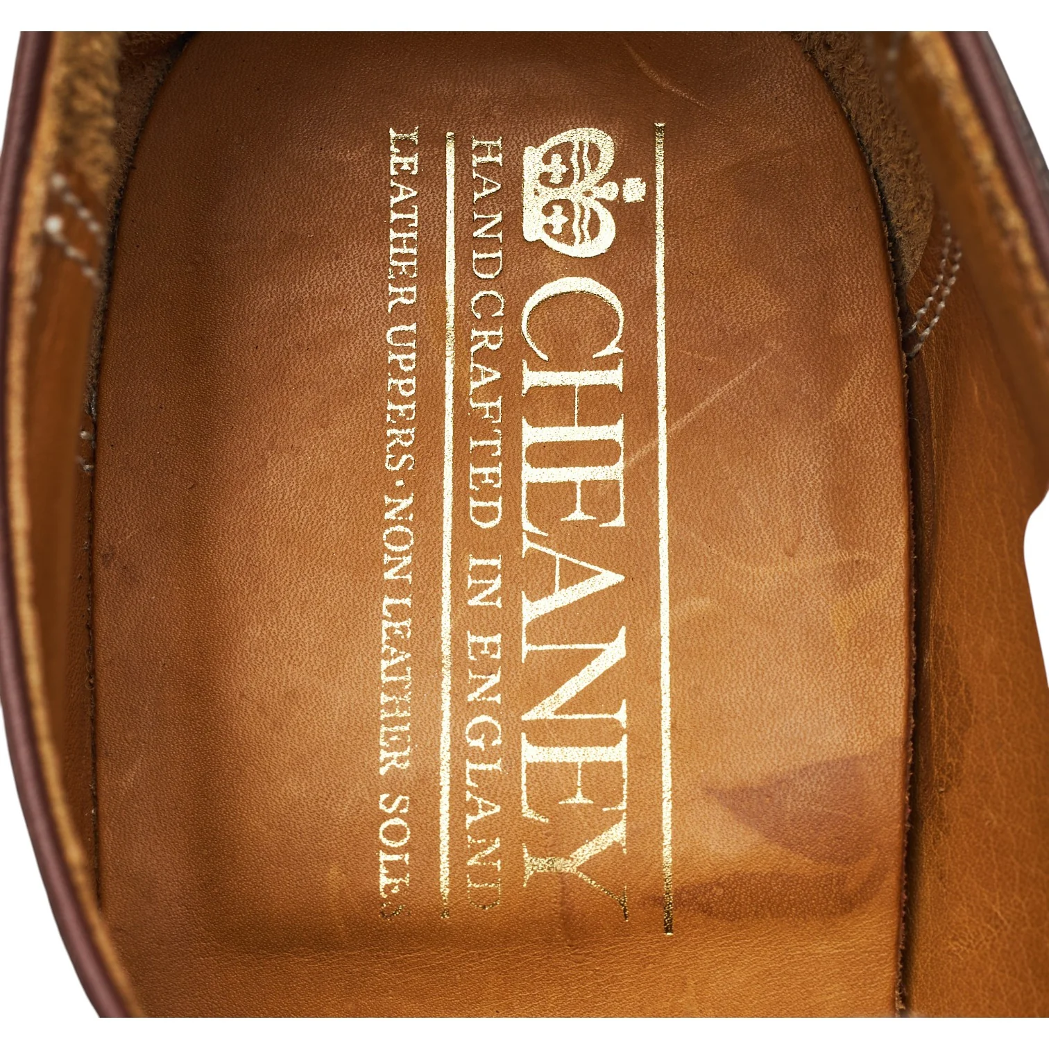 'Tenby' Brown Leather Veldtschoen Derby UK 7.5 F - Image 6