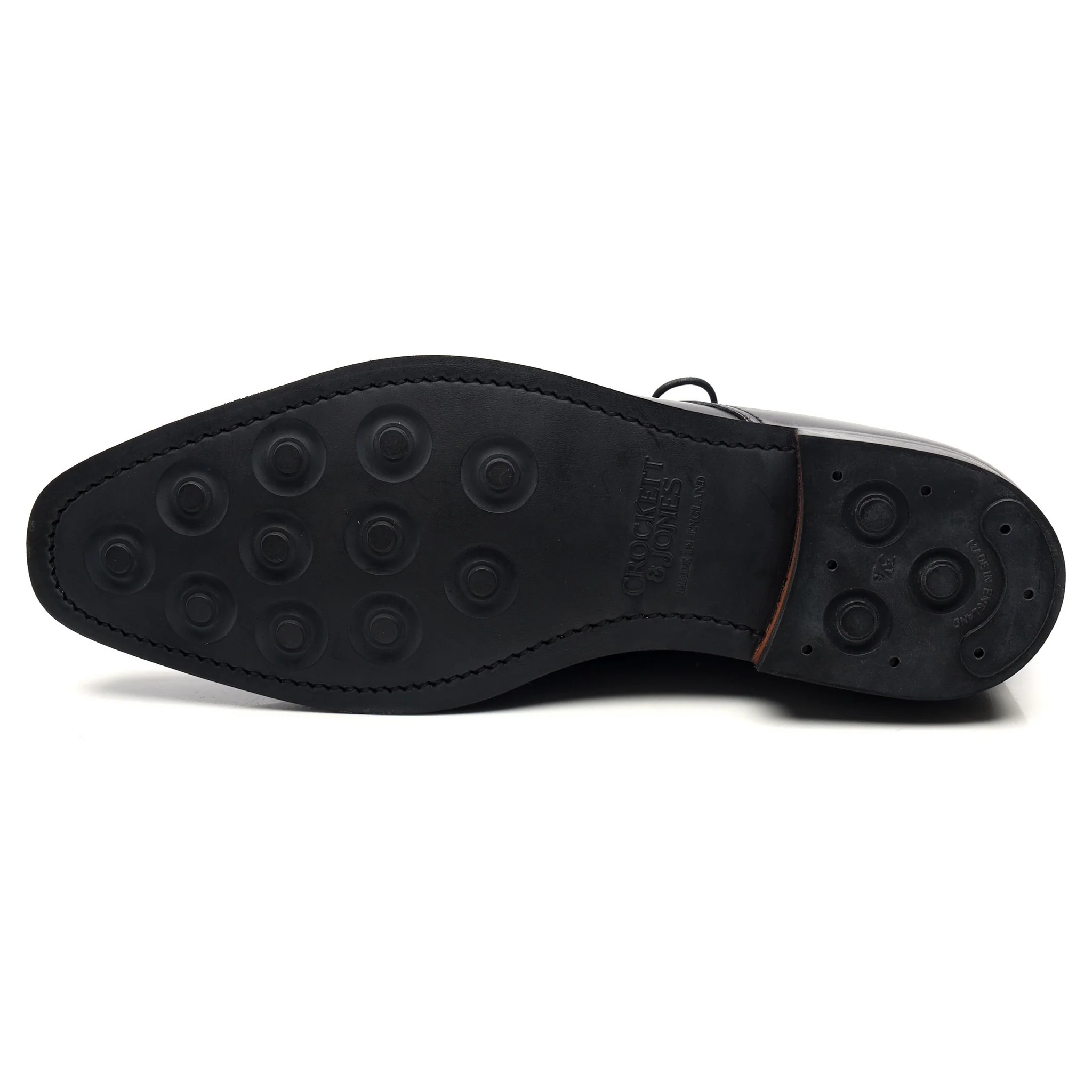 'Tetbury' Black Leather Chukka Boots UK 7.5 E - Image 10