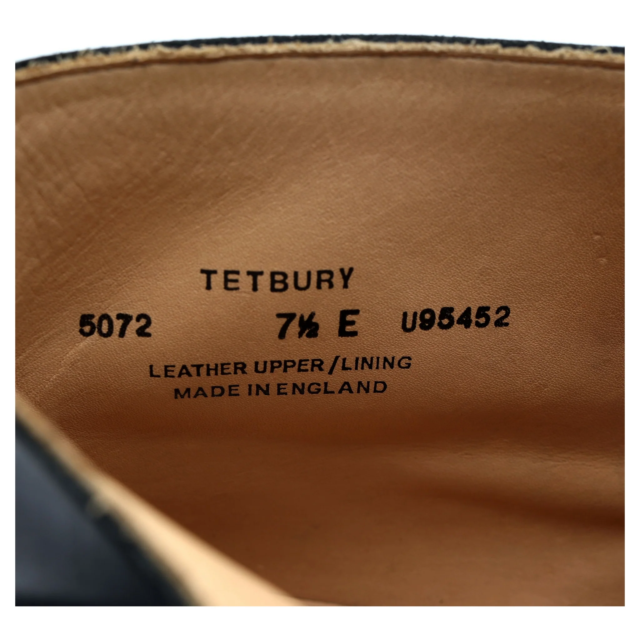 'Tetbury' Black Leather Chukka Boots UK 7.5 E - Image 13