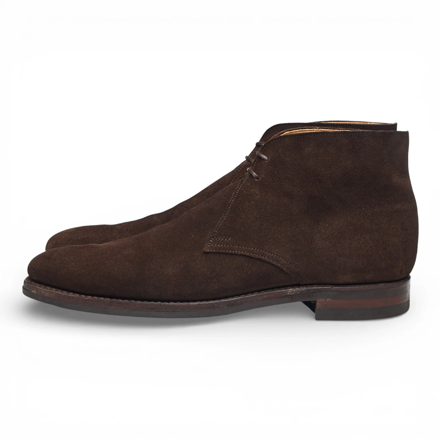 'Tetbury' Dark Brown Suede Chukka Boots UK 7 E - Image 3
