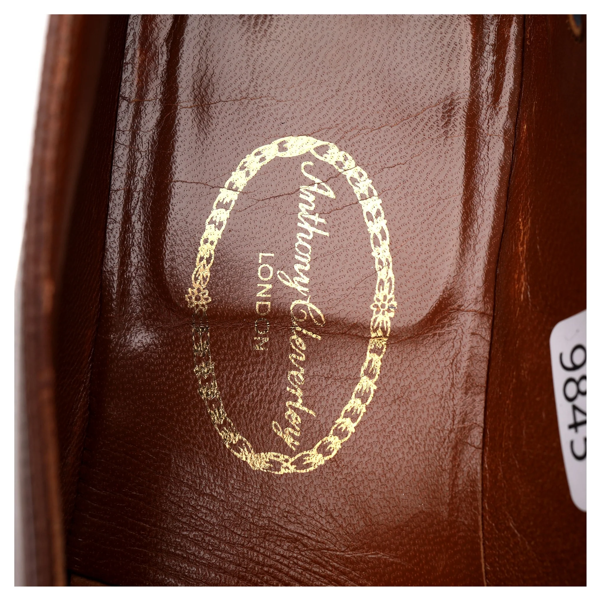 'Forte' Brown Leather Loafers UK 8 E - Image 6