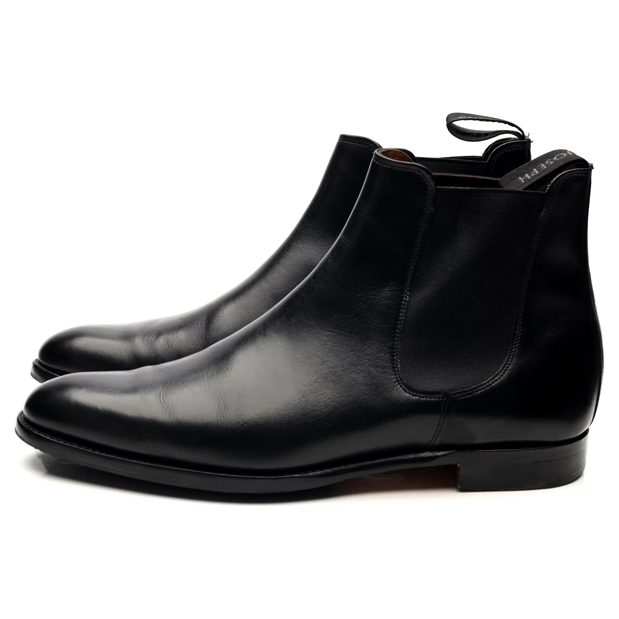 'Threadneedle' Black Leather Chelsea Boots UK 8 F - Image 2