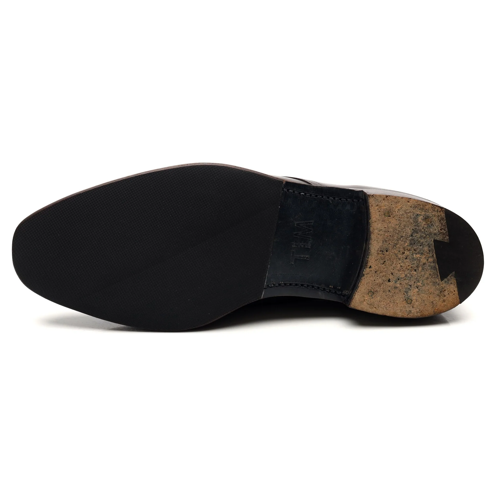 Dark Brown Leather Derby UK 10 F - Image 10