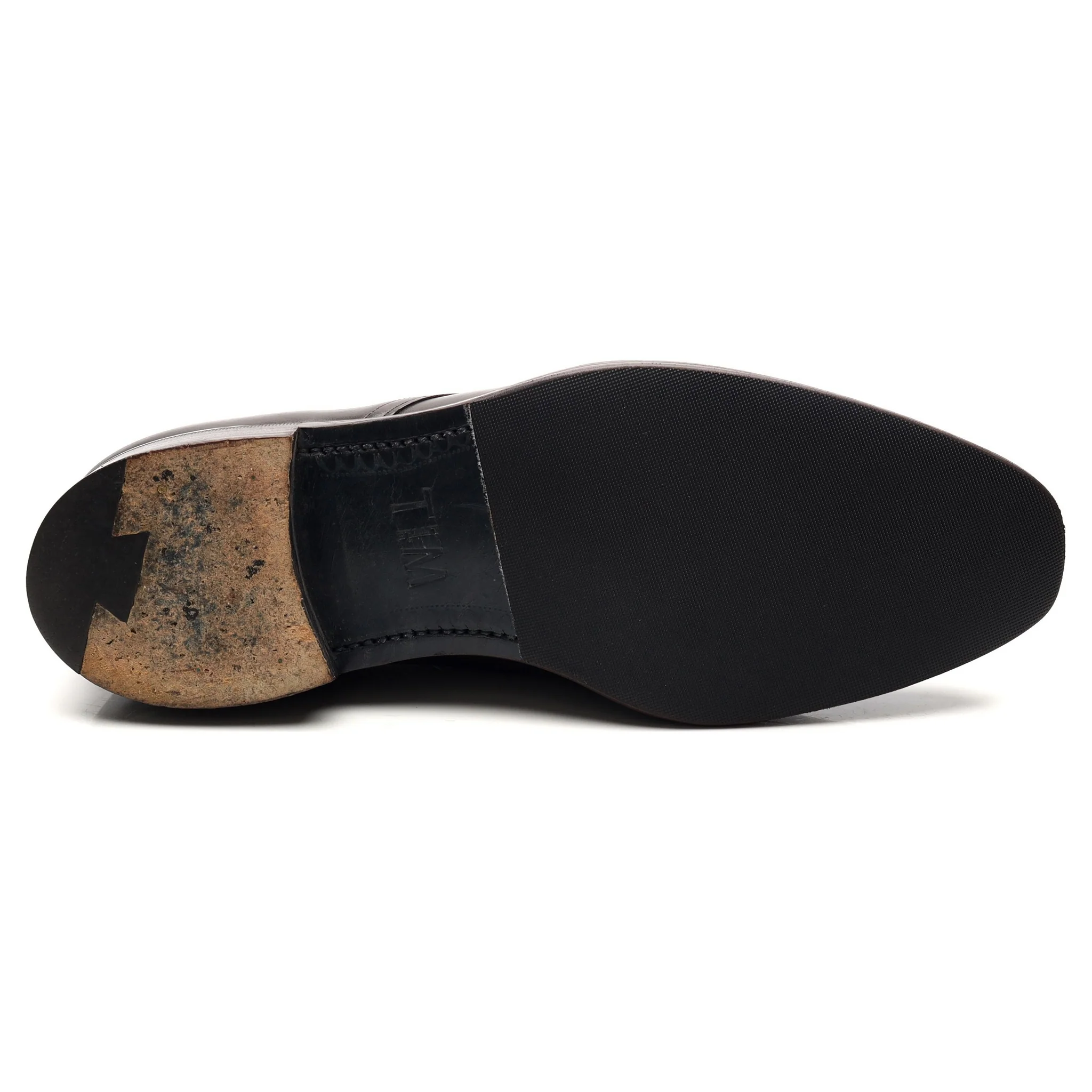 Dark Brown Leather Derby UK 10 F - Image 11