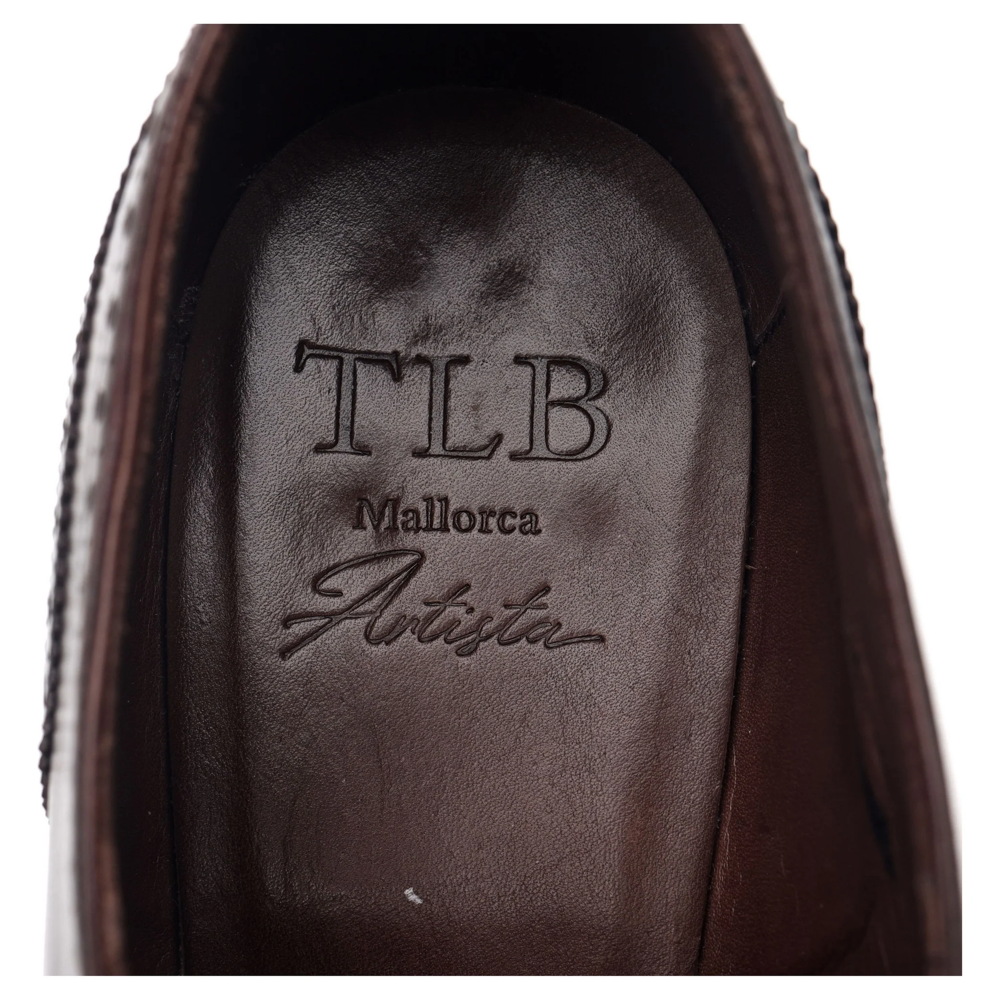 'MTO Artista' Dark Brown Leather Oxford Semi Brogue UK 7 F - Image 12