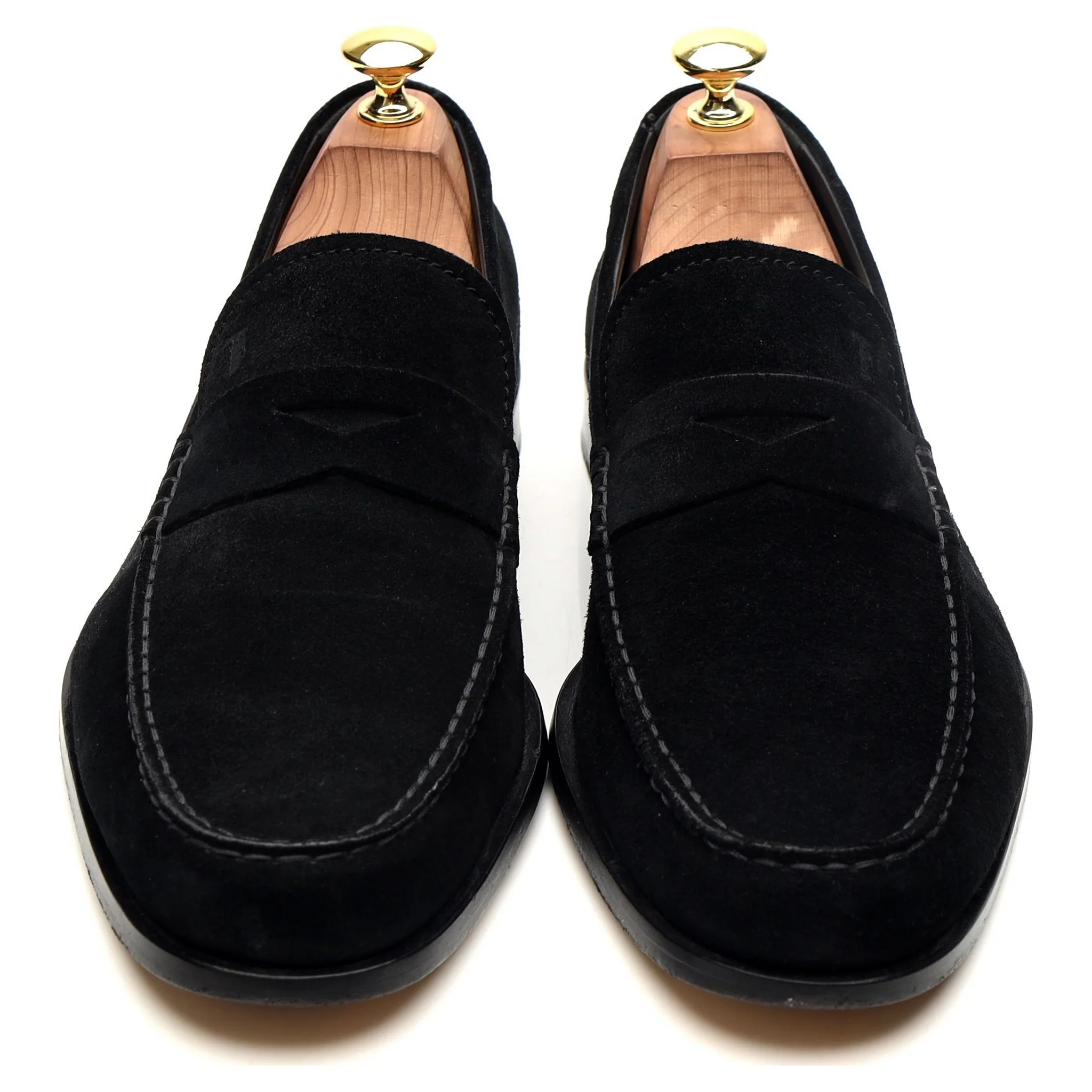 Black Suede Loafers UK 8.5 - Image 9