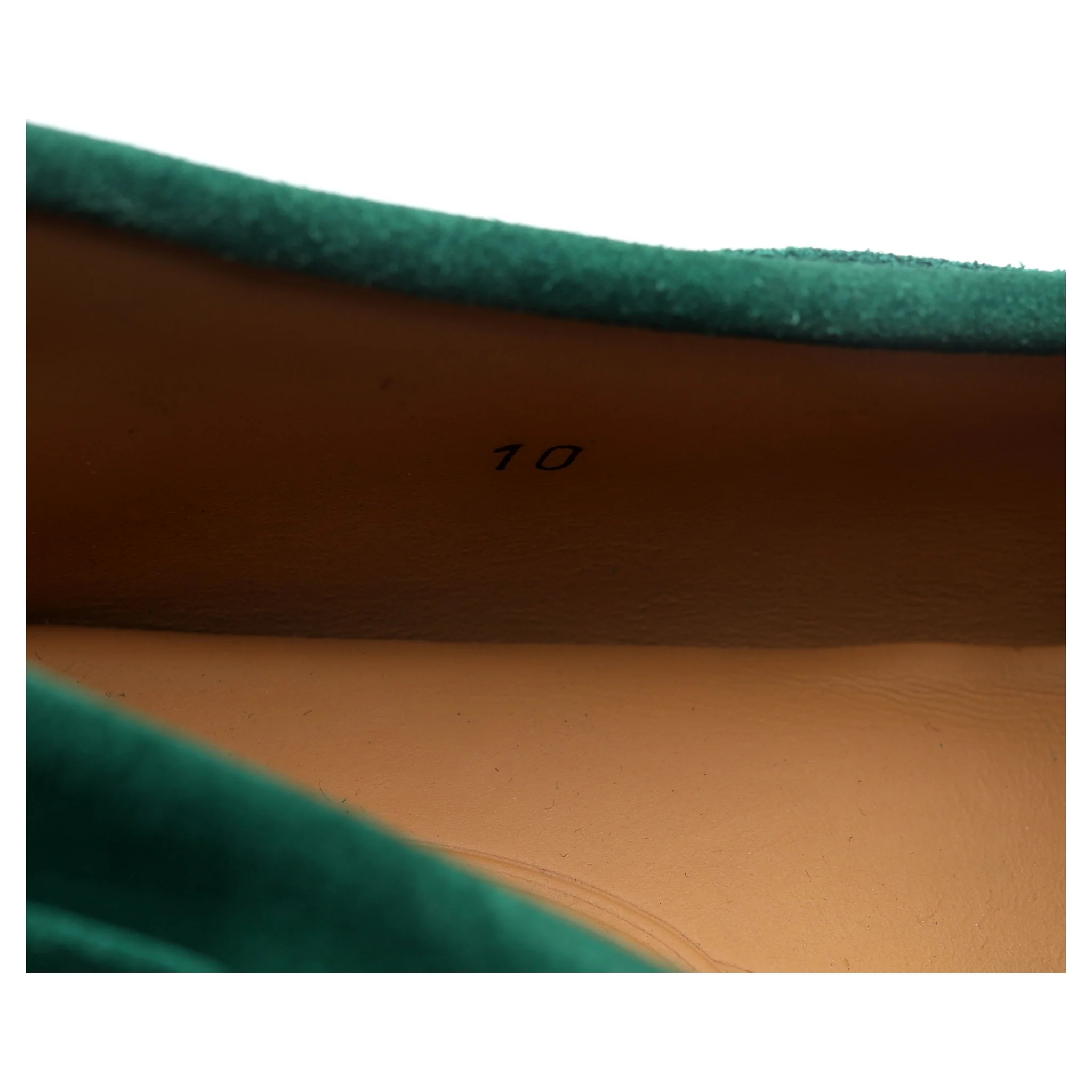 Gommino Green Suede Driving Loafers UK 10 - Image 13