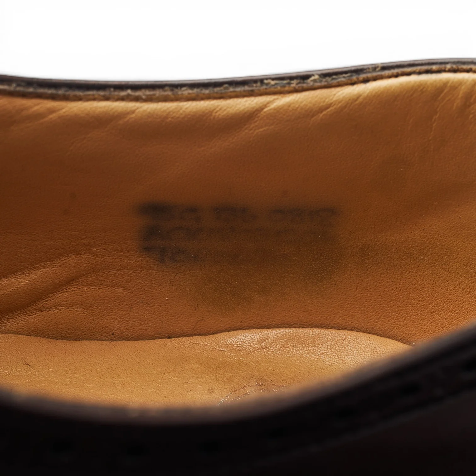 'Toronto' Dark Brown Leather Oxford Brogues UK 9.5 G - Image 7