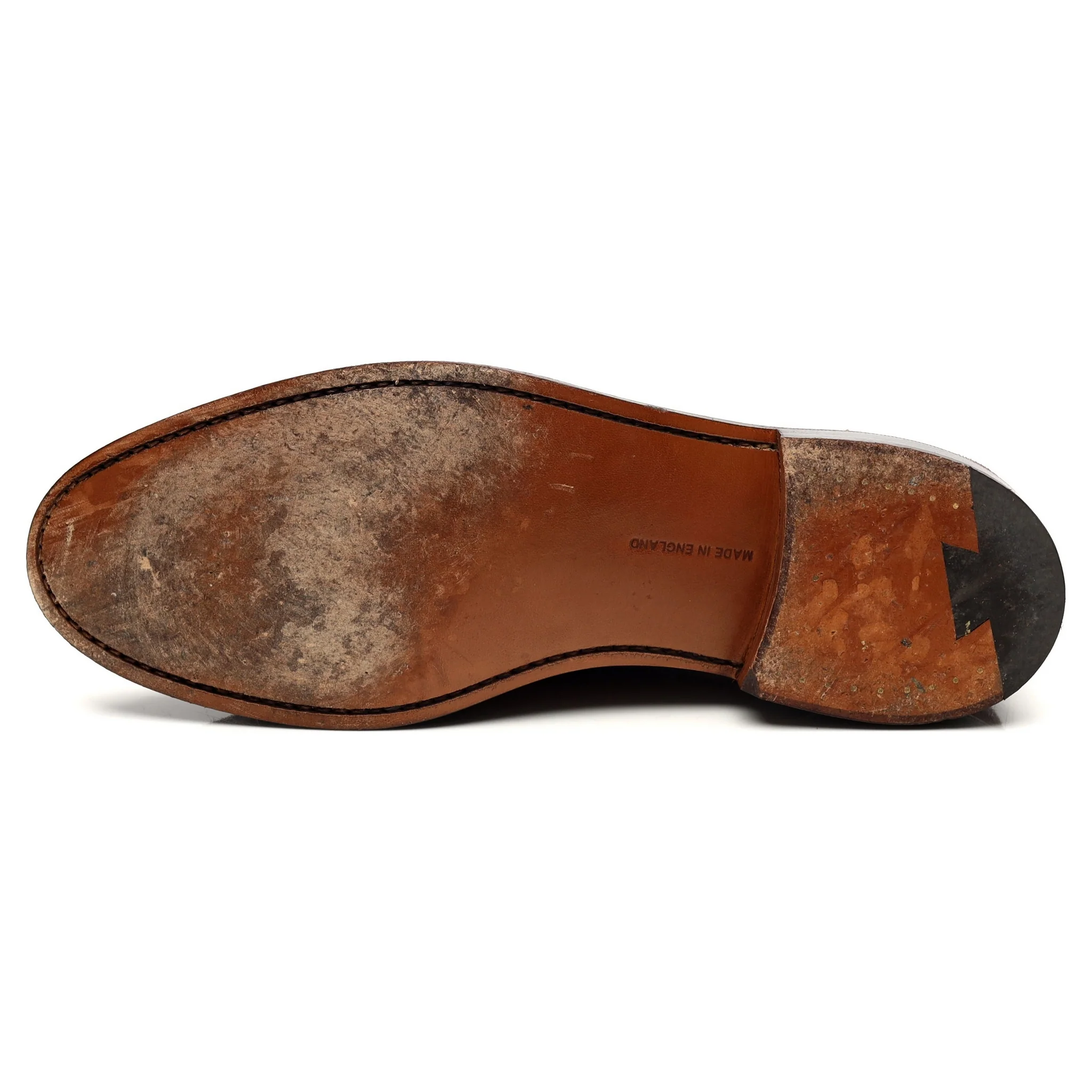 'Adam' Tan Brown Suede Loafers UK 9.5 - Image 10