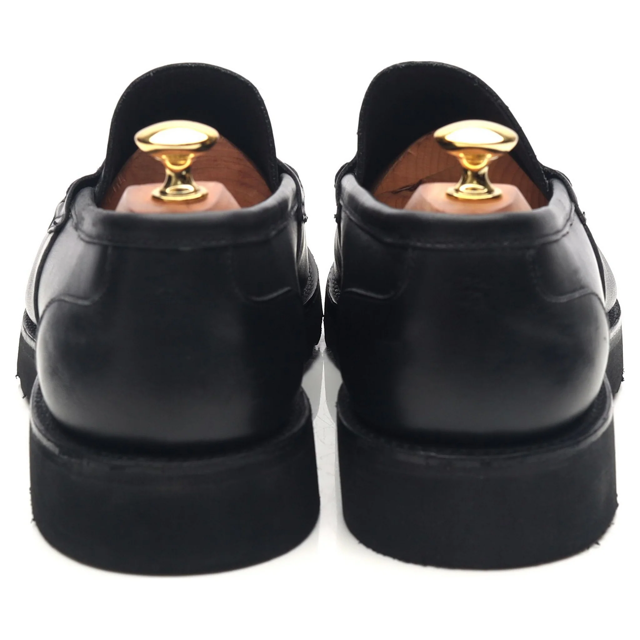 Studio Nicholson Black Leather Loafers UK 9 - Image 4