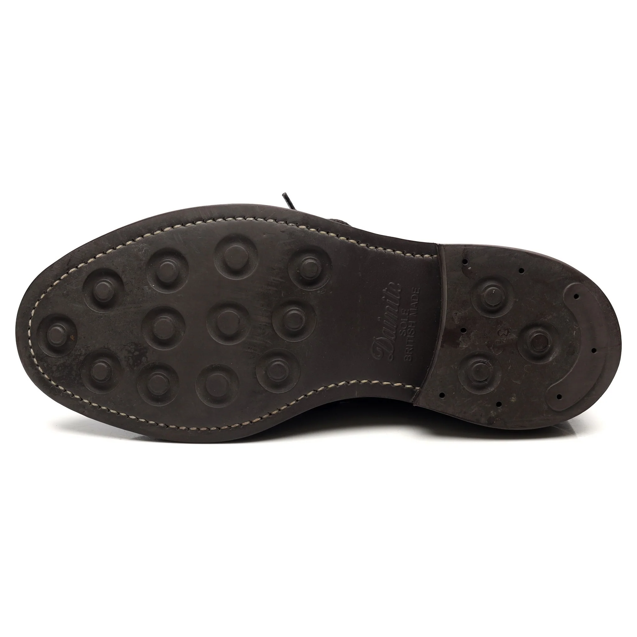 'Bourton' Dark Brown Leather Derby Brogues UK 8 - Image 10
