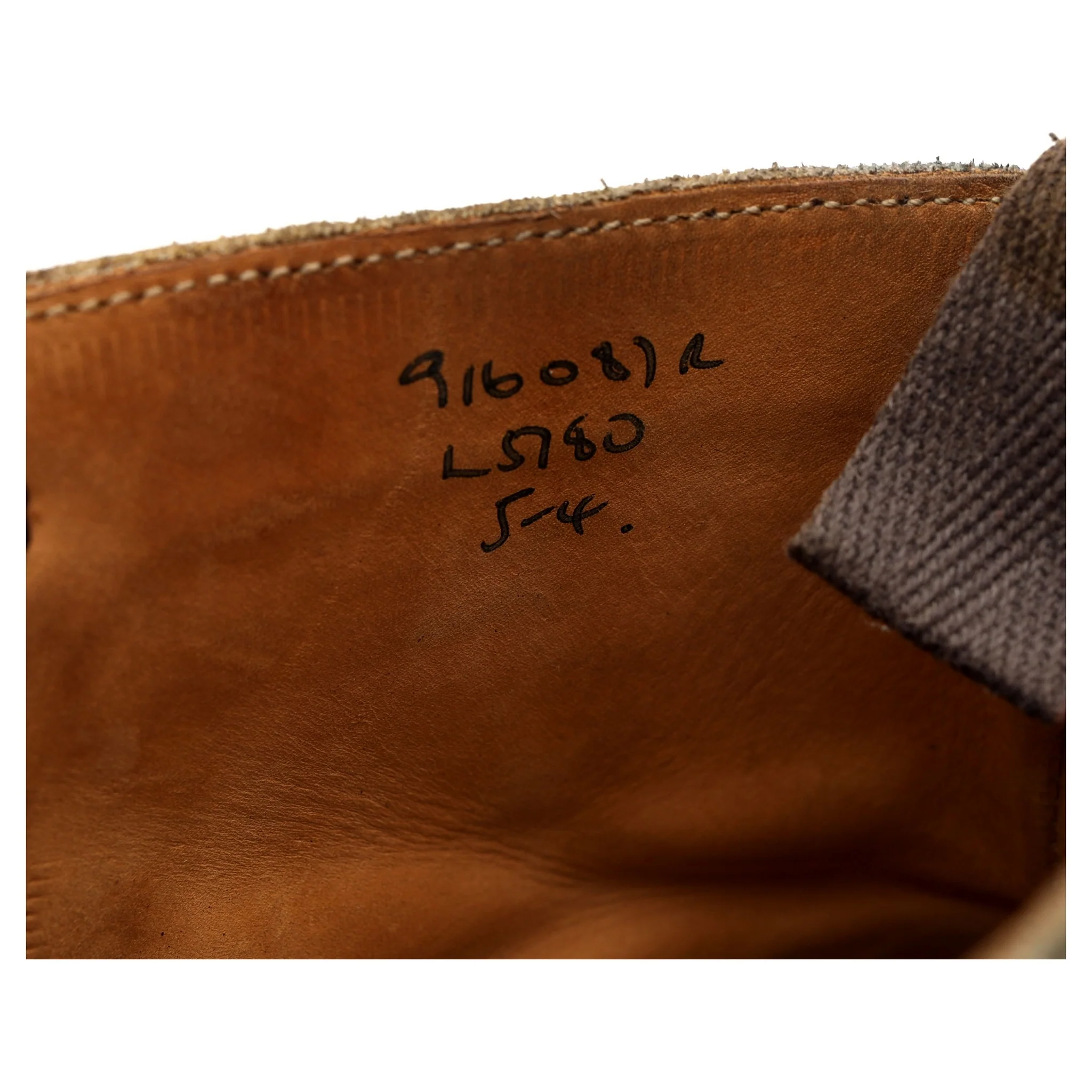 Women's 'Stephy' Dark Brown Leather Brogue Boots UK 5 - Image 13