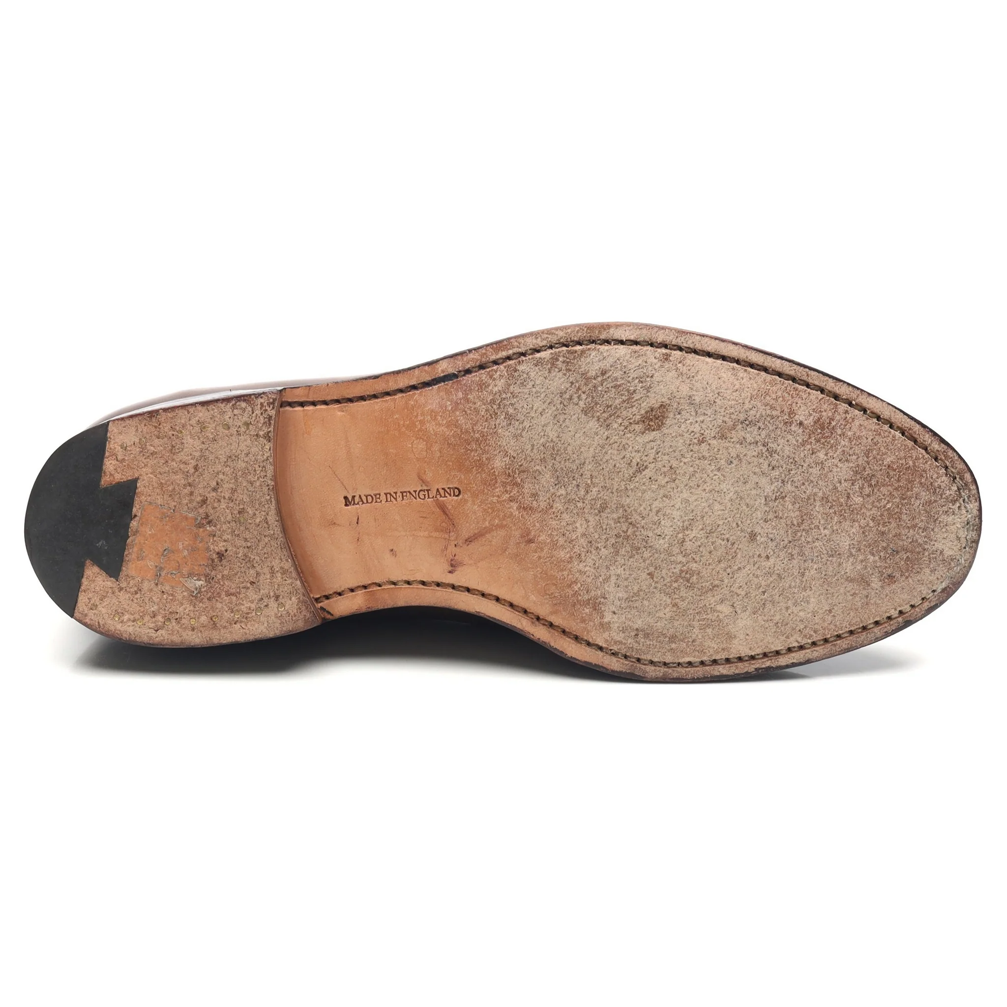 'Harvard' Dark Brown Leather Loafers UK 6.5 - Image 11