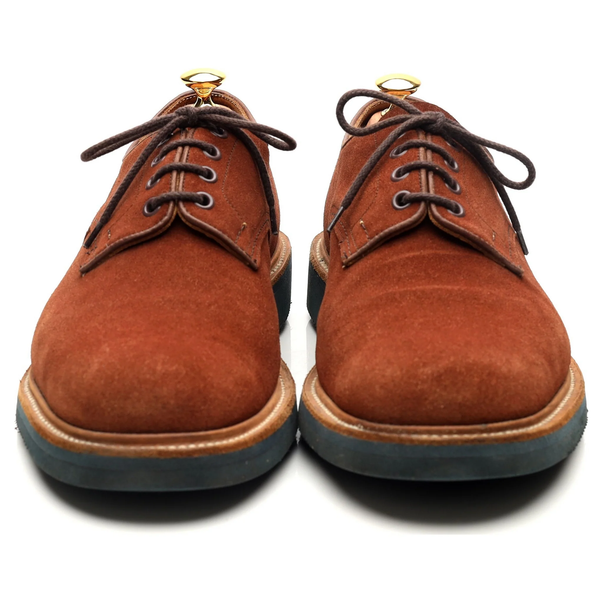 'Daniel' Tan Brown Suede Derby UK 11 - Image 8