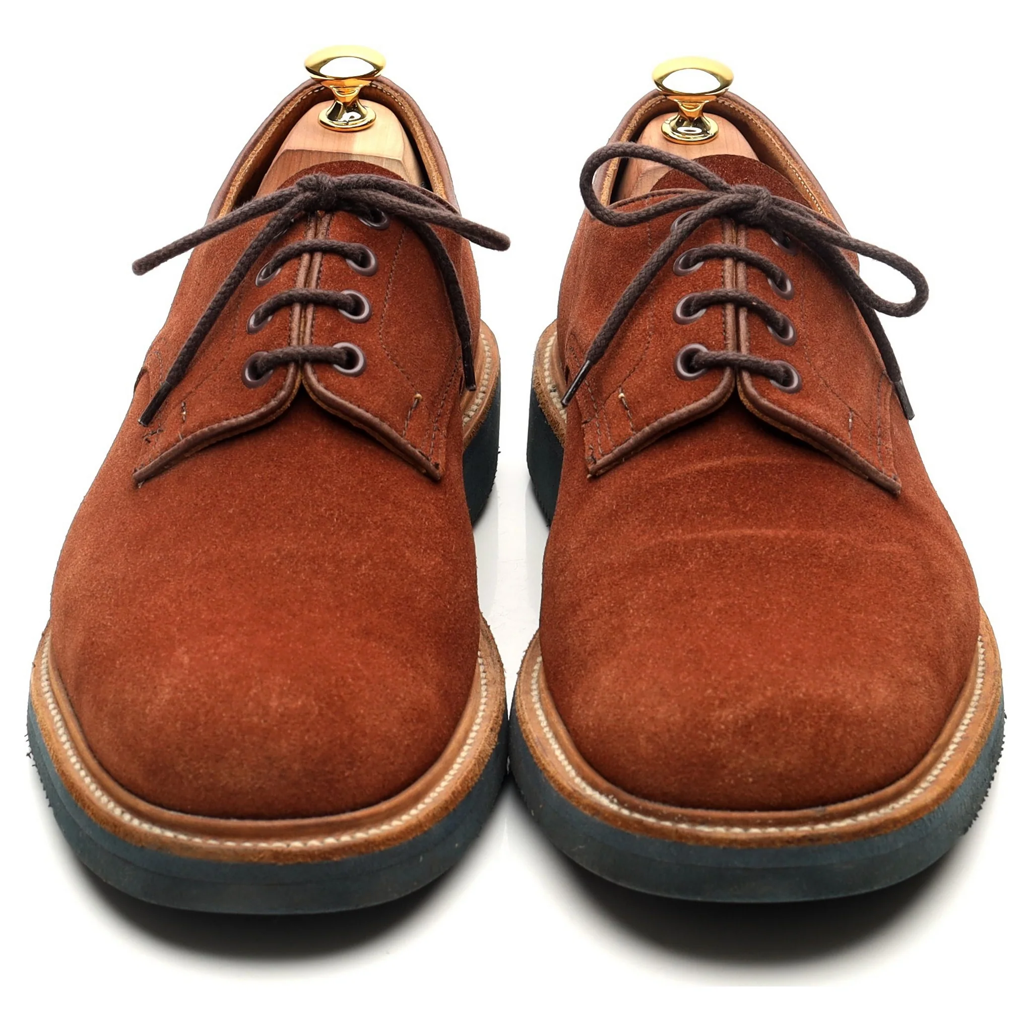 'Daniel' Tan Brown Suede Derby UK 11 - Image 9