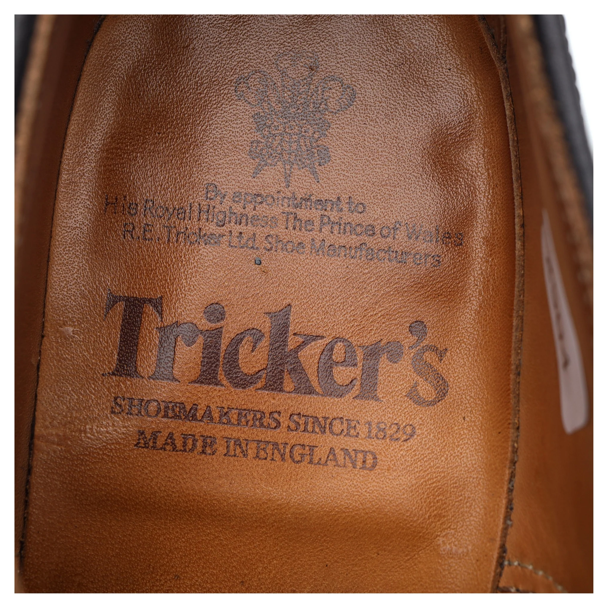 '6314' Brown Leather Derby UK 7 - Image 12