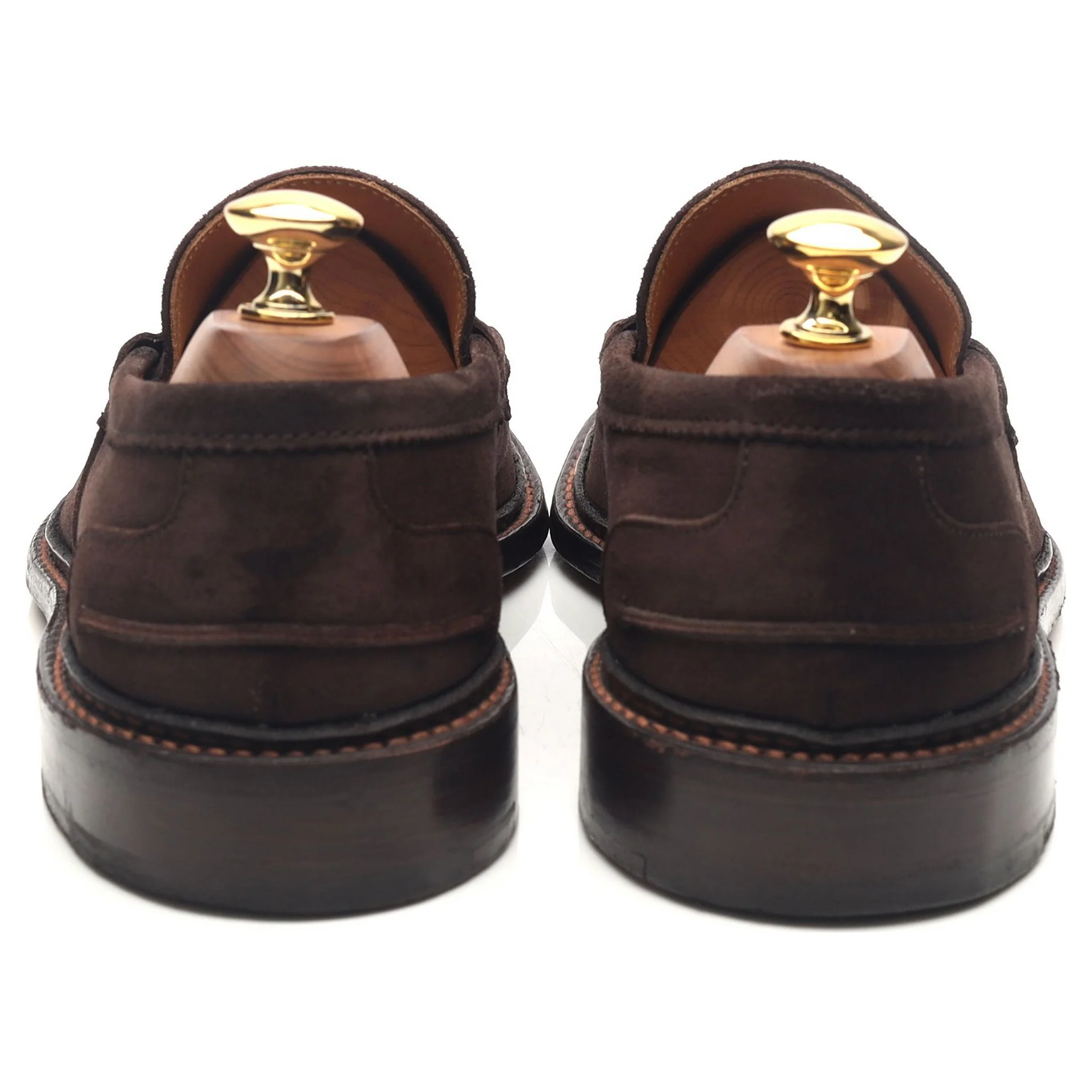 Women's 'Eva' Dark Brown Suede Loafers UK 6.5 - Image 4