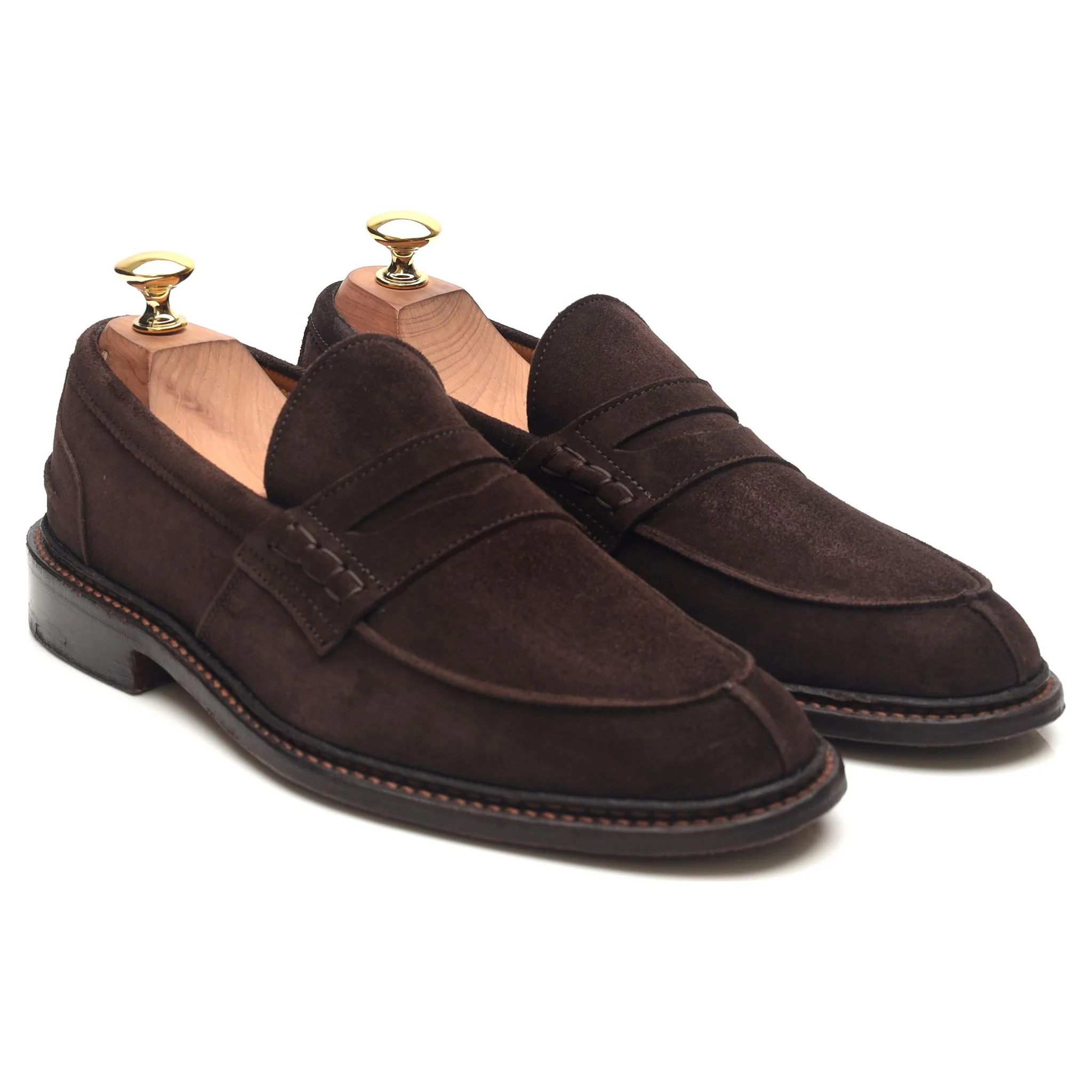 Women's 'Eva' Dark Brown Suede Loafers UK 6.5 - Image 7