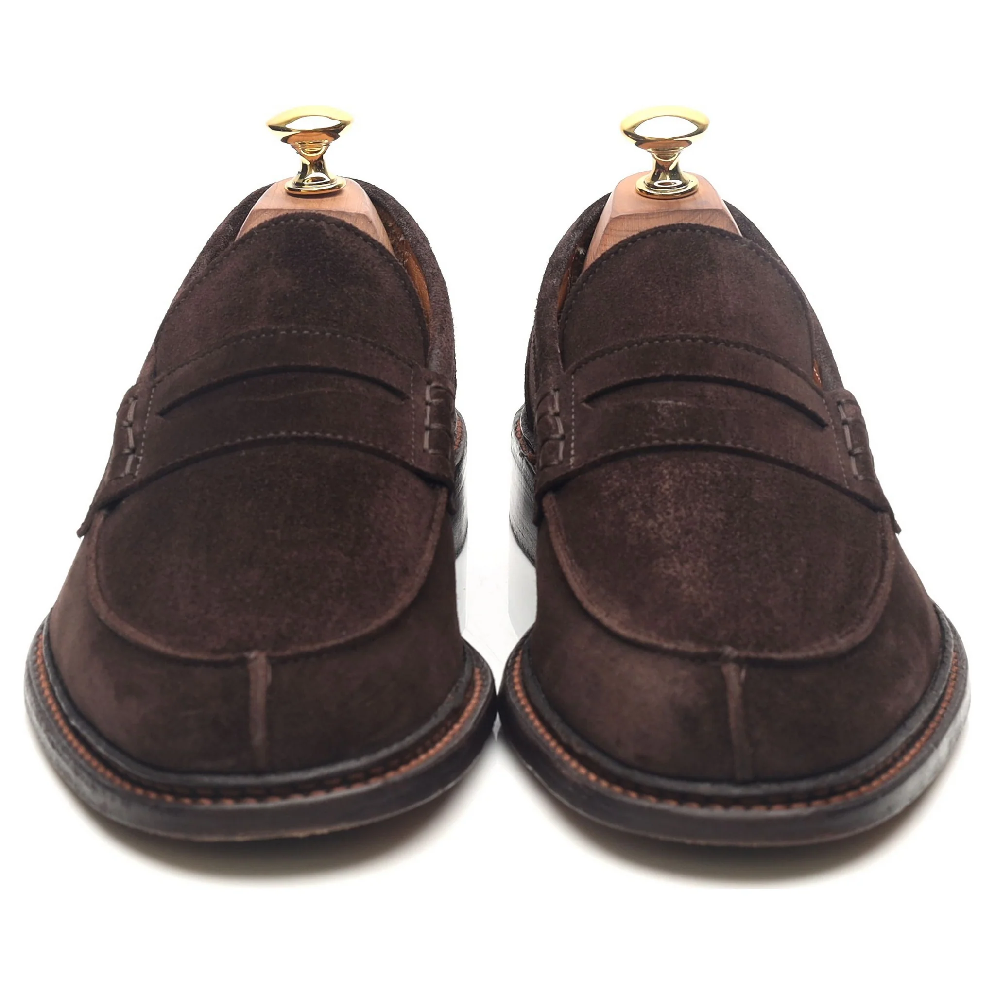 Women's 'Eva' Dark Brown Suede Loafers UK 6.5 - Image 8