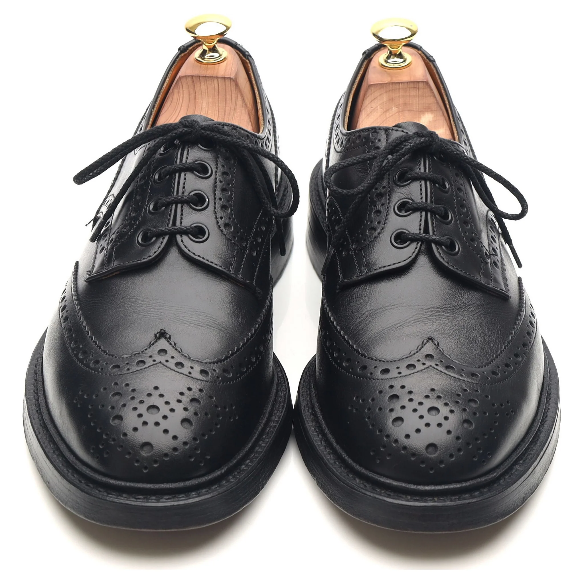 'Keswick' Black Leather Country Derby Brogues UK 8.5 - Image 9