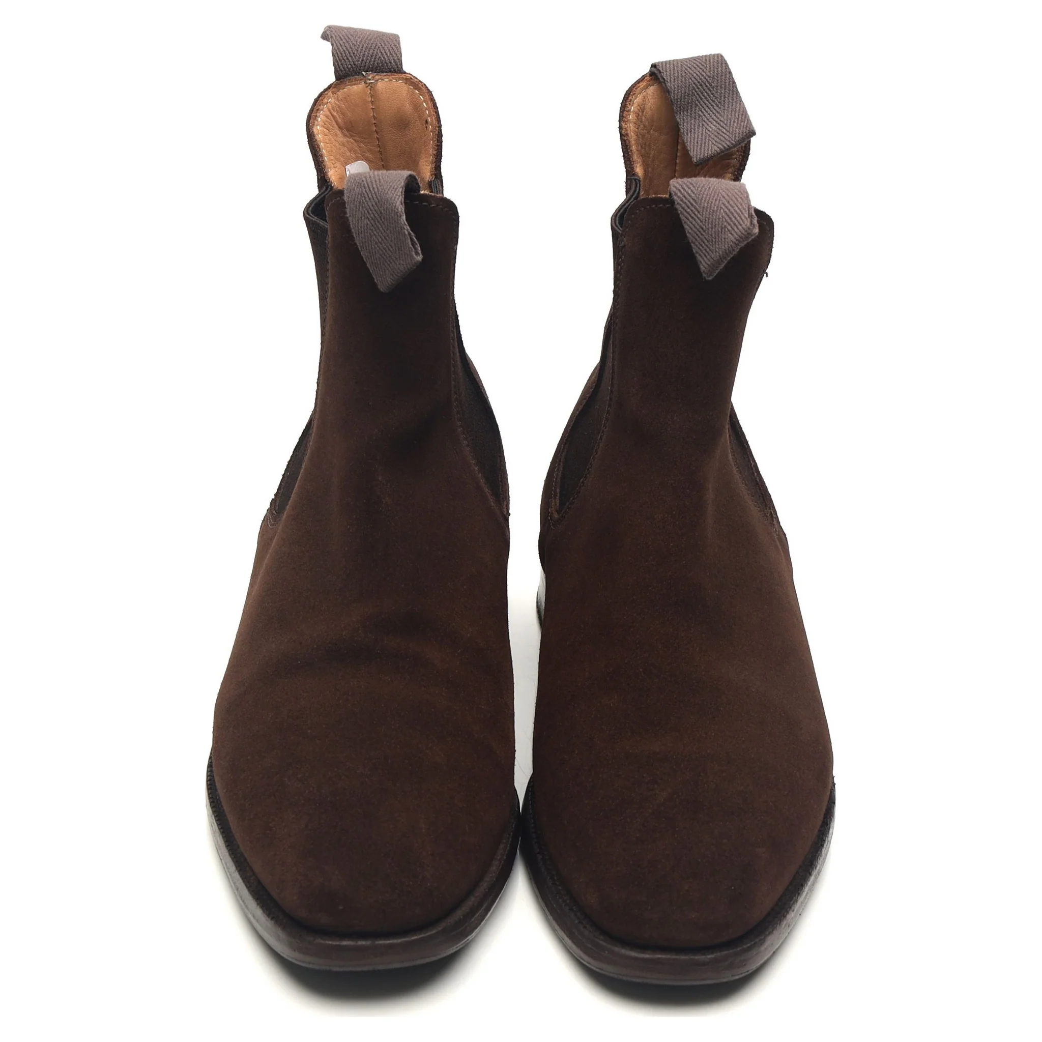'Lambourn' Dark Brown Suede Chelsea Boots UK 6 - Image 9