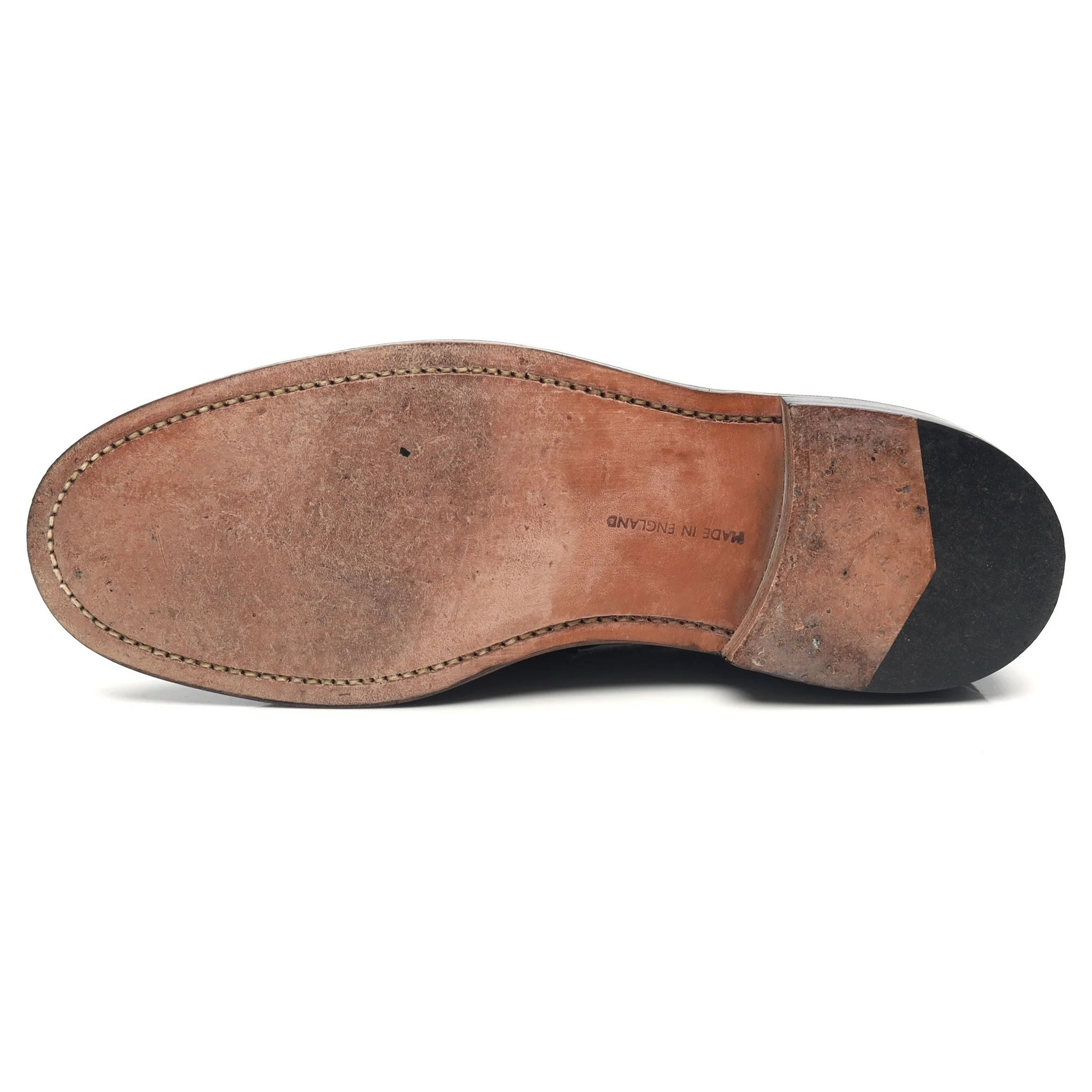 Women's 'Lweva' Black Leather Loafers UK 5.5 - Image 10