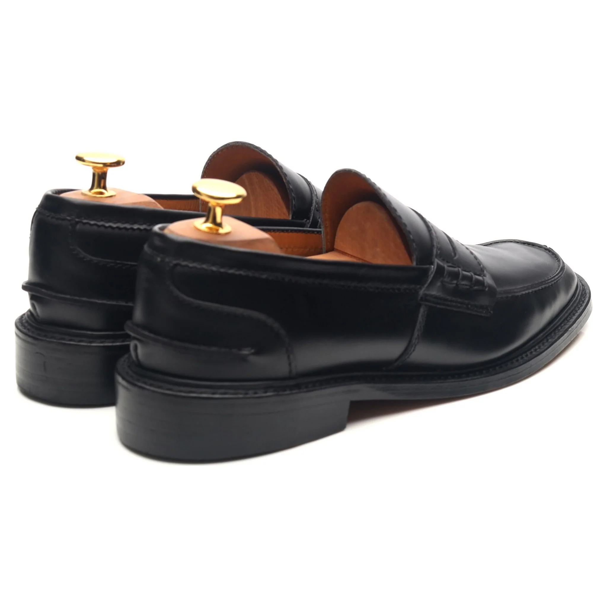 Women's 'Lweva' Black Leather Loafers UK 5.5 - Image 5