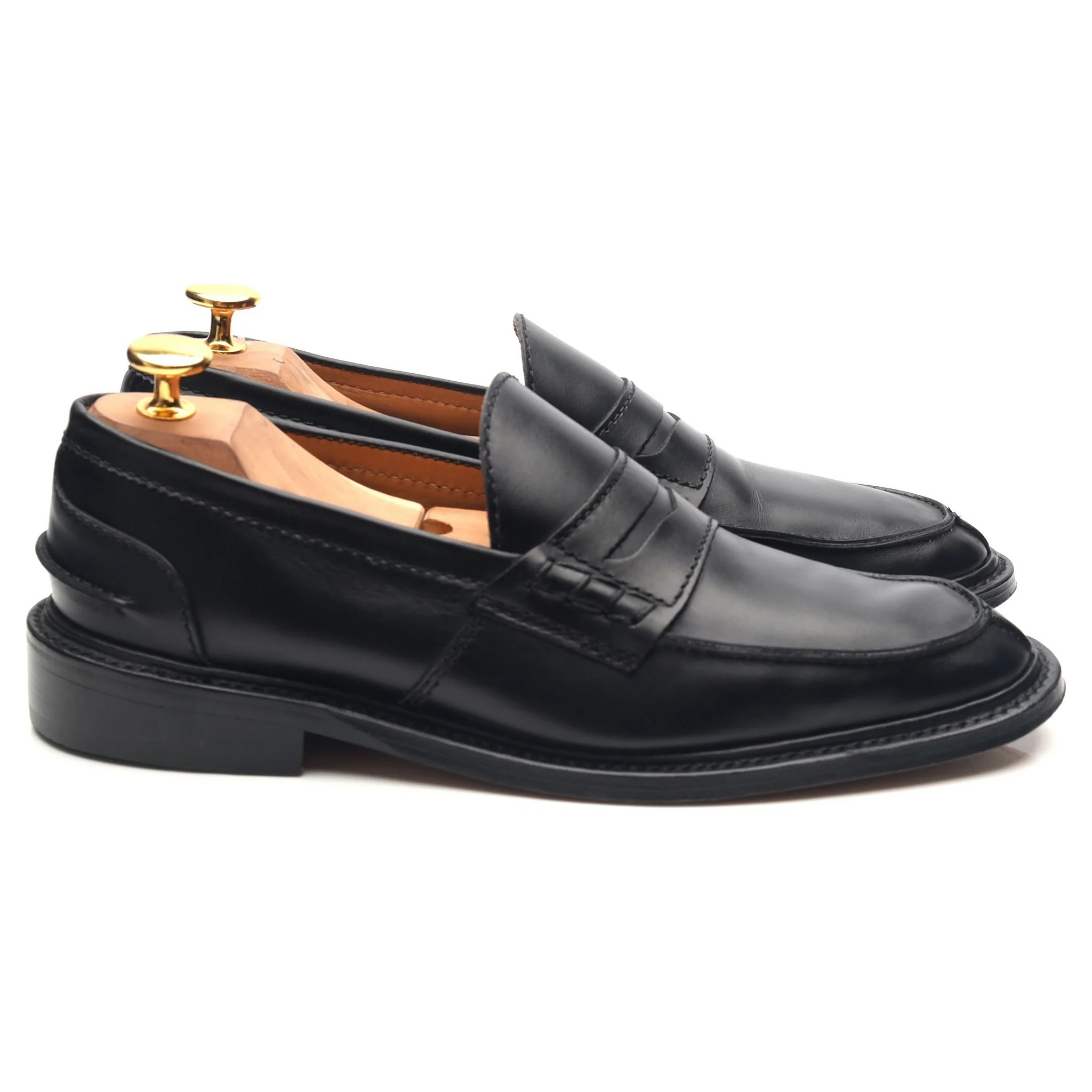 Women's 'Lweva' Black Leather Loafers UK 5.5 - Image 6