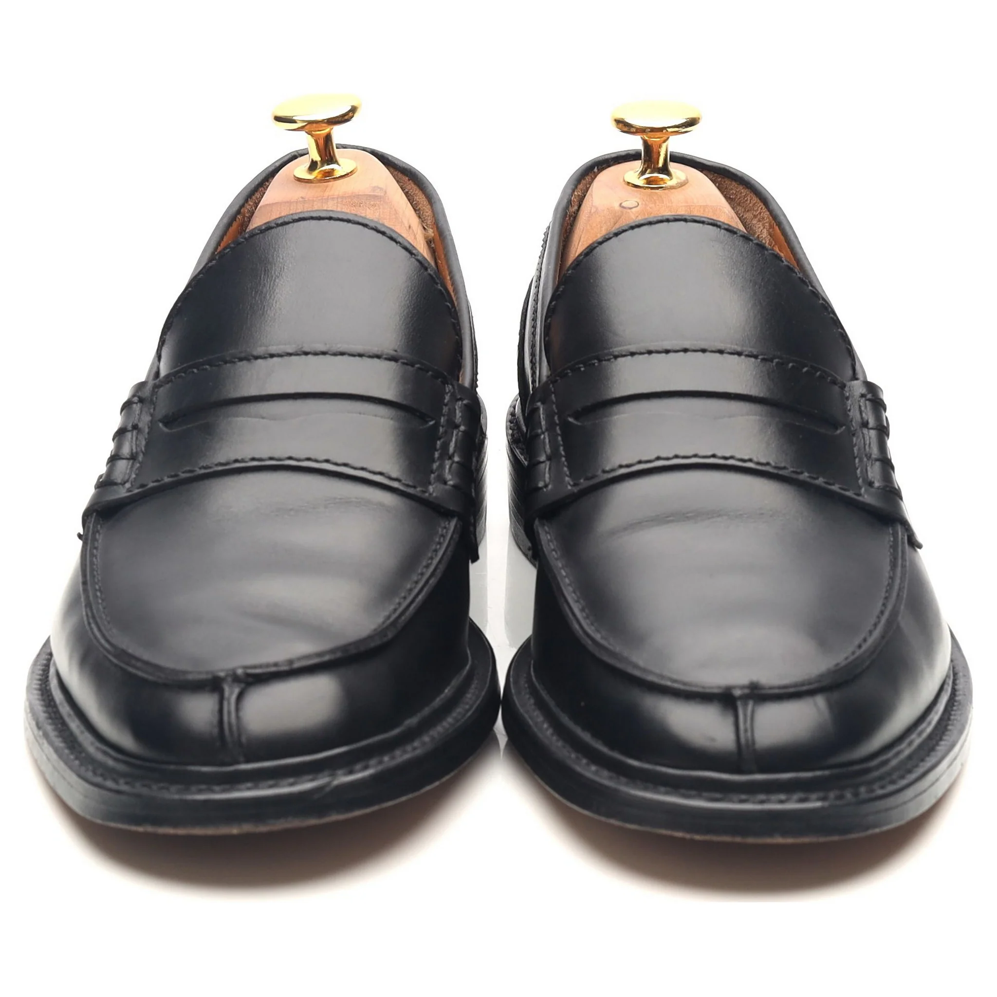 Women's 'Lweva' Black Leather Loafers UK 5.5 - Image 8