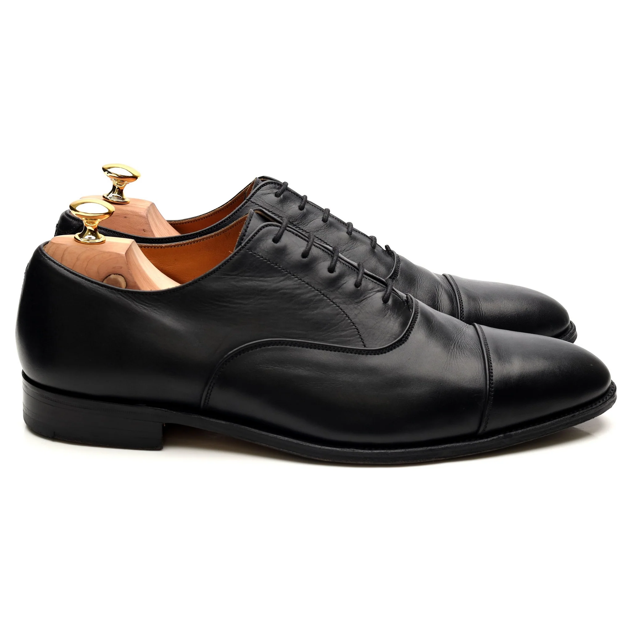 'Pimlico' Black Leather Oxford UK 11 - Image 6
