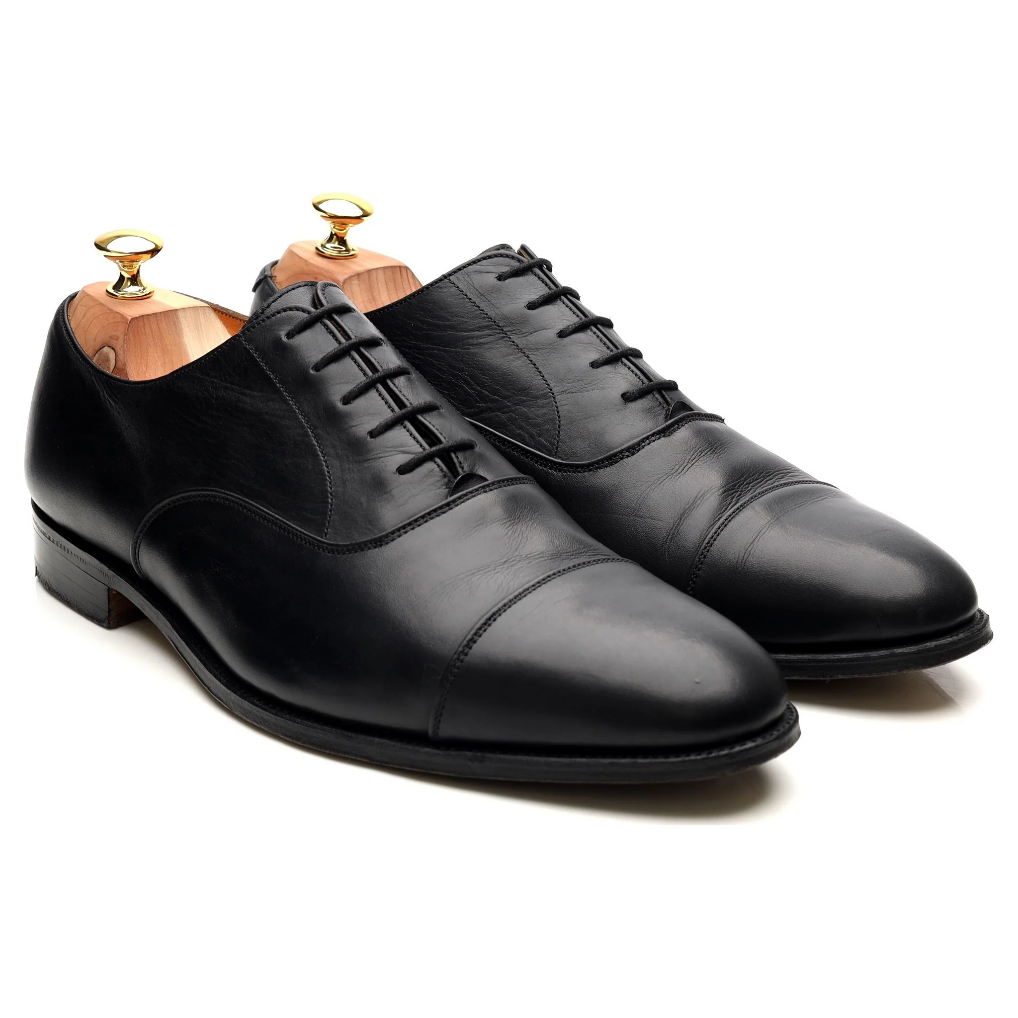 'Pimlico' Black Leather Oxford UK 11 - Image 7