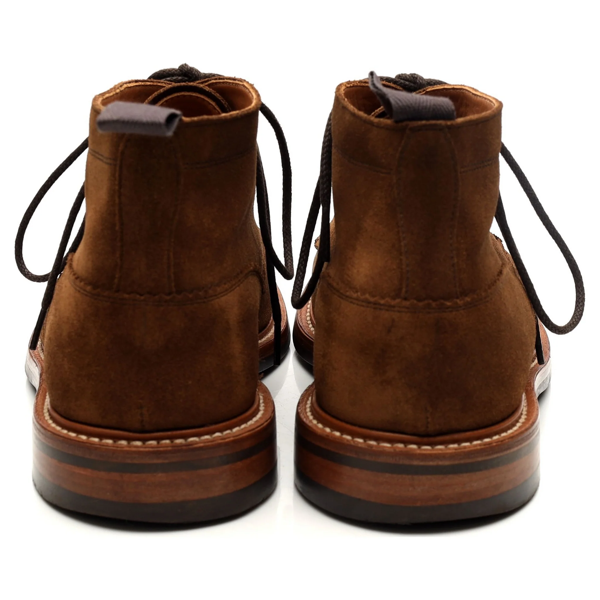 'Evedon' Snuff Tan Brown Suede Boots UK 10 - Image 4