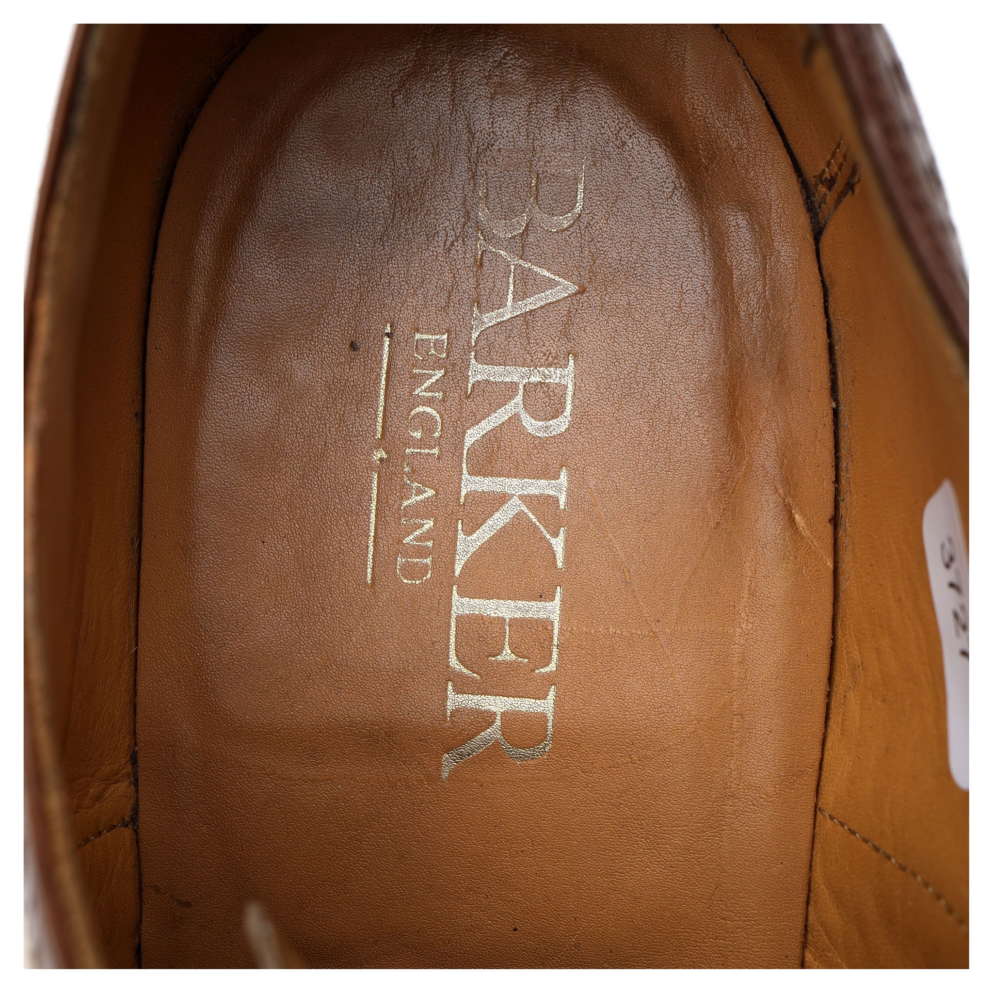 'Cambridge' Brown Beige Two Tone Leather Brogues UK 9.5 FX - Image 12