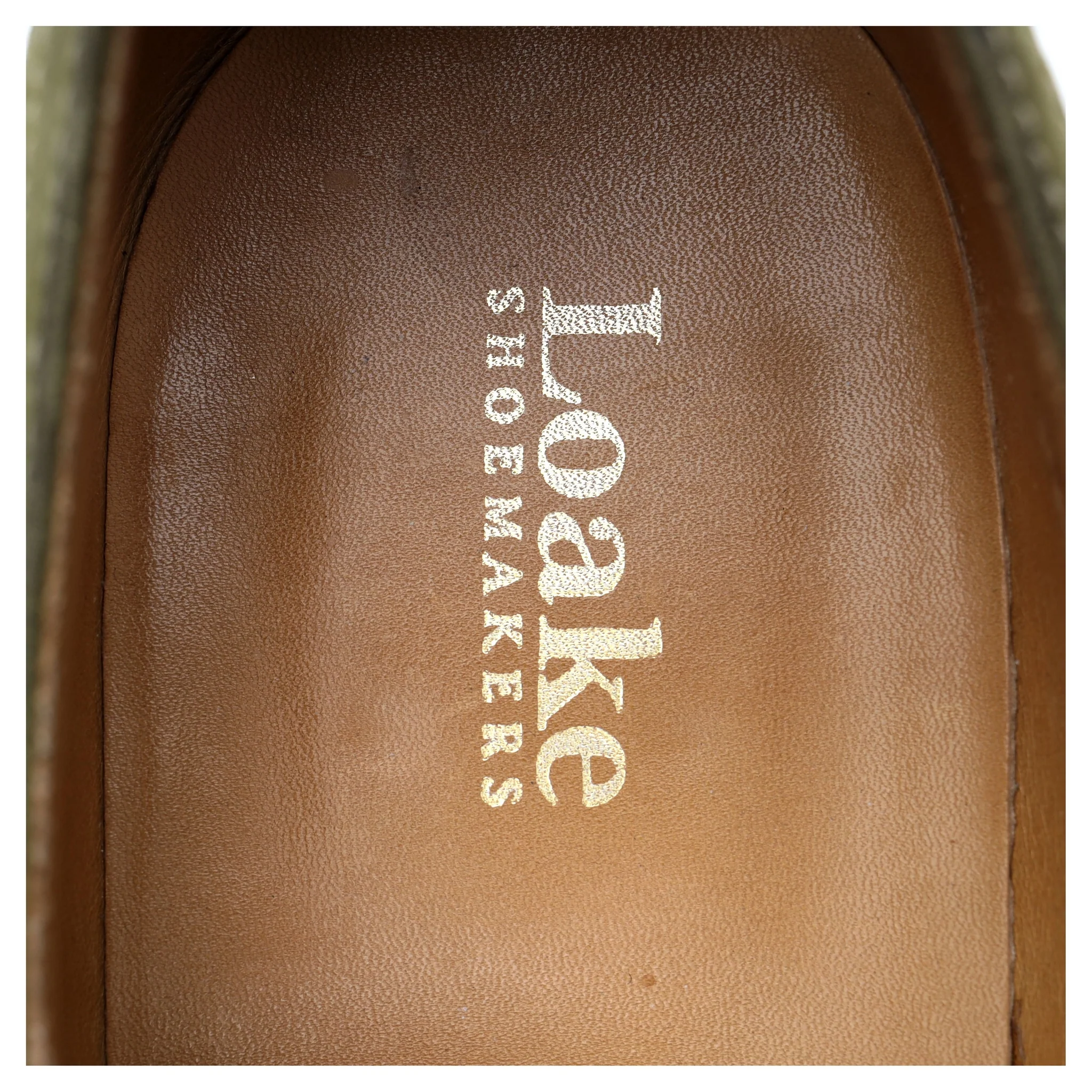 'Tye' Green Nubuck Suede Oxford Brogues UK 11 - Image 12