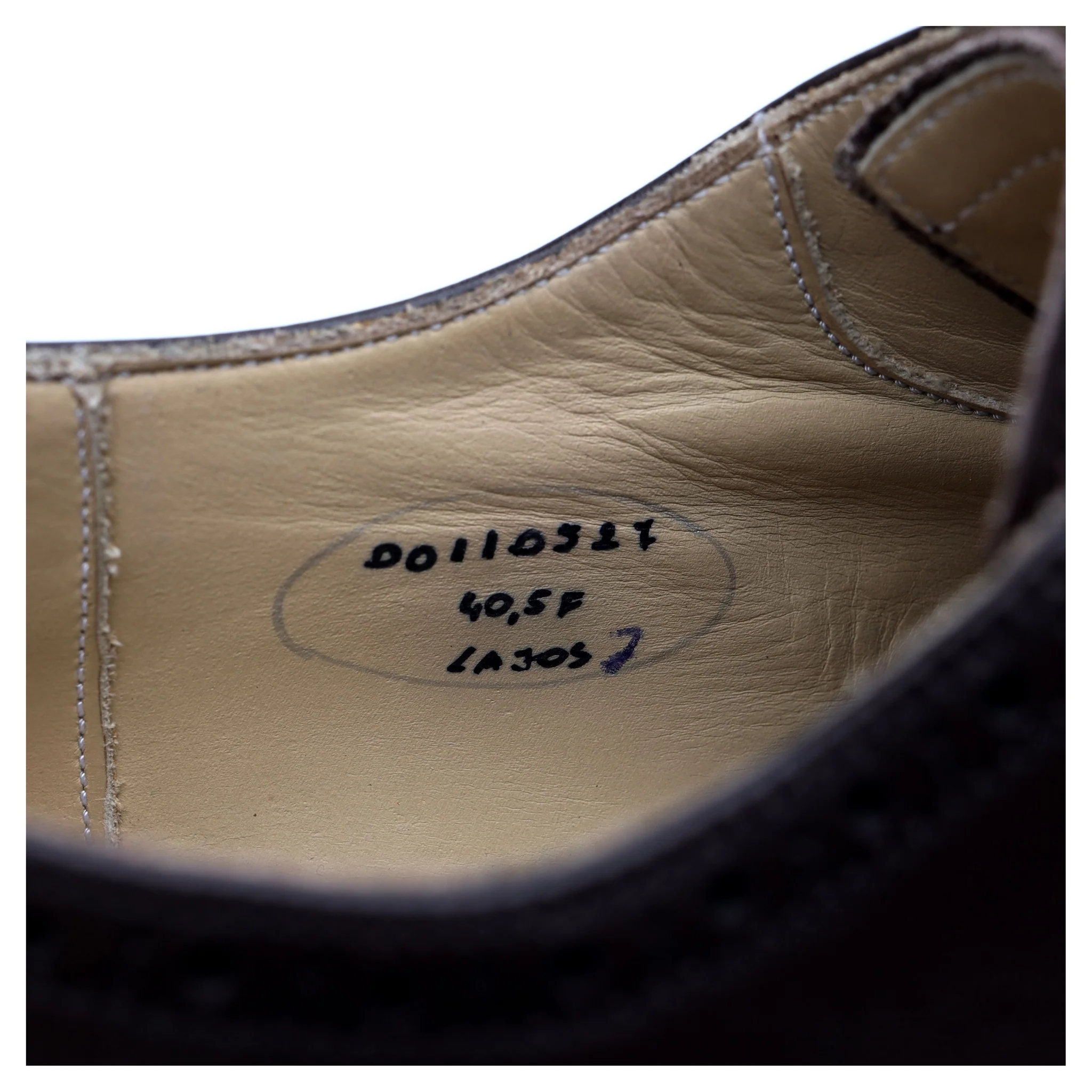 'Alt English II' Dark Brown Leather Oxford Brogues UK 6.5 EU 40.5 - Image 14