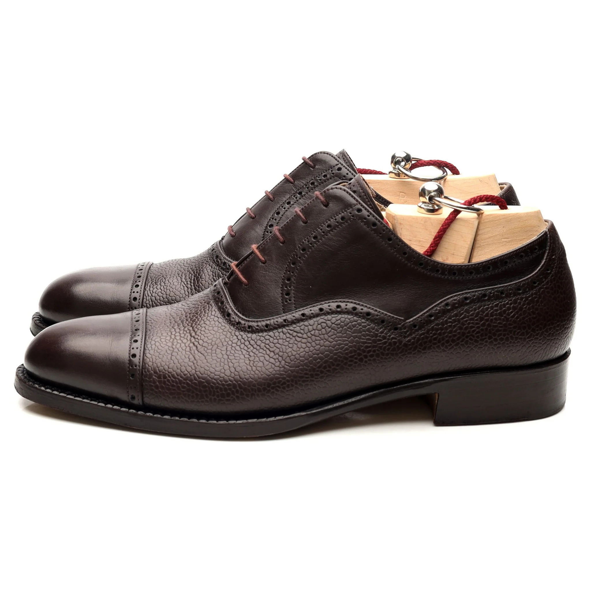 'Alt English II' Dark Brown Leather Oxford Brogues UK 6.5 EU 40.5 - Image 2